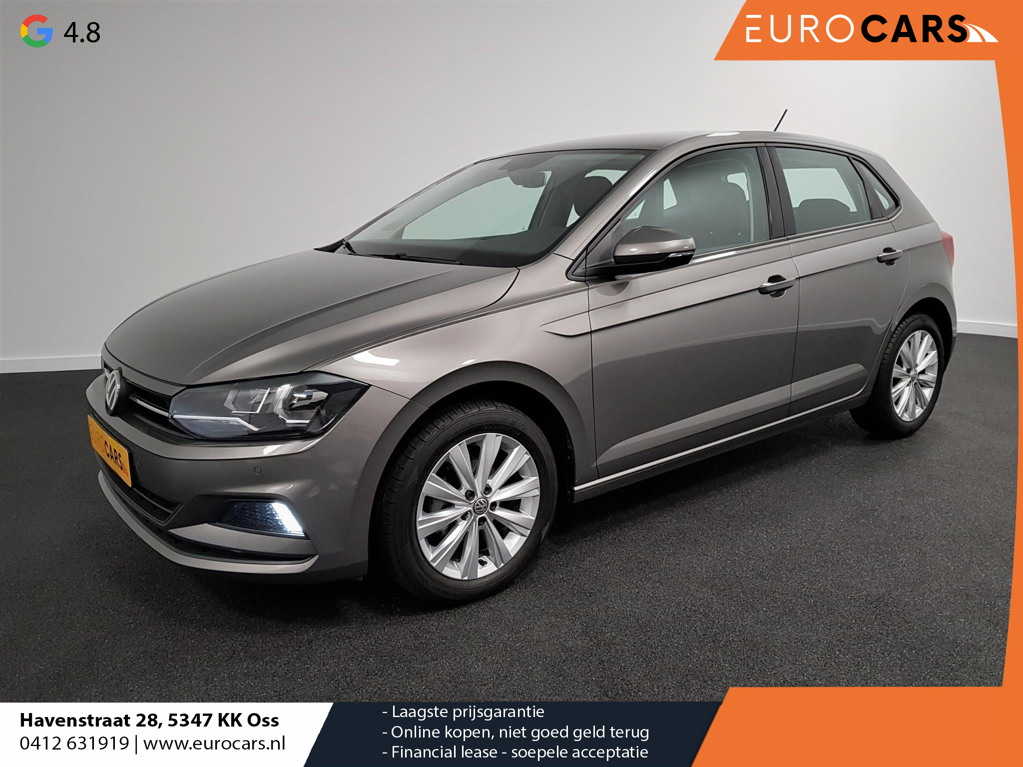 Volkswagen Polo 1.0 TSI DSG Comfortline Plus | Navigatie | Climate control | Cruise control | Parkeer Sensoren | Lichtmetalen velgen | Stoelverwarming