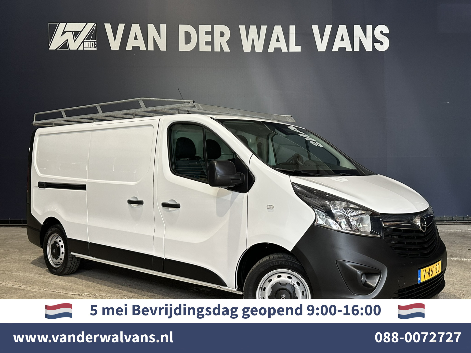 Opel Vivaro 1.6 CDTI 126pk L2H1 inrichting Euro6 Airco | Camera | Navigatie | Imperiaal | Trekhaak Cruisecontrol, Parkeersensoren, LED, Bijrijdersbank