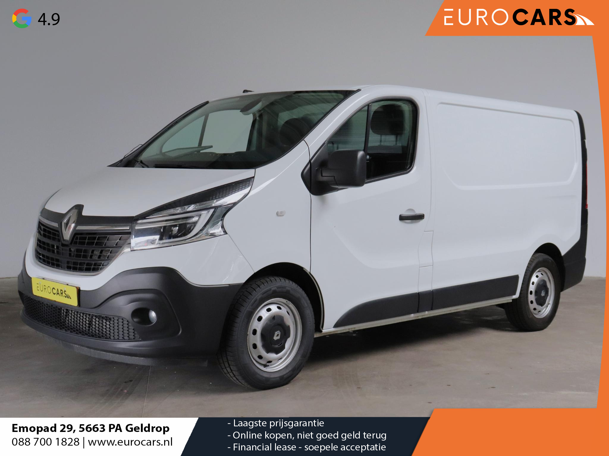 Renault Trafic 2.0 dCi 145pk Automaat L1H1 Comfort Navigatie Cruise control LED Airco Euro6