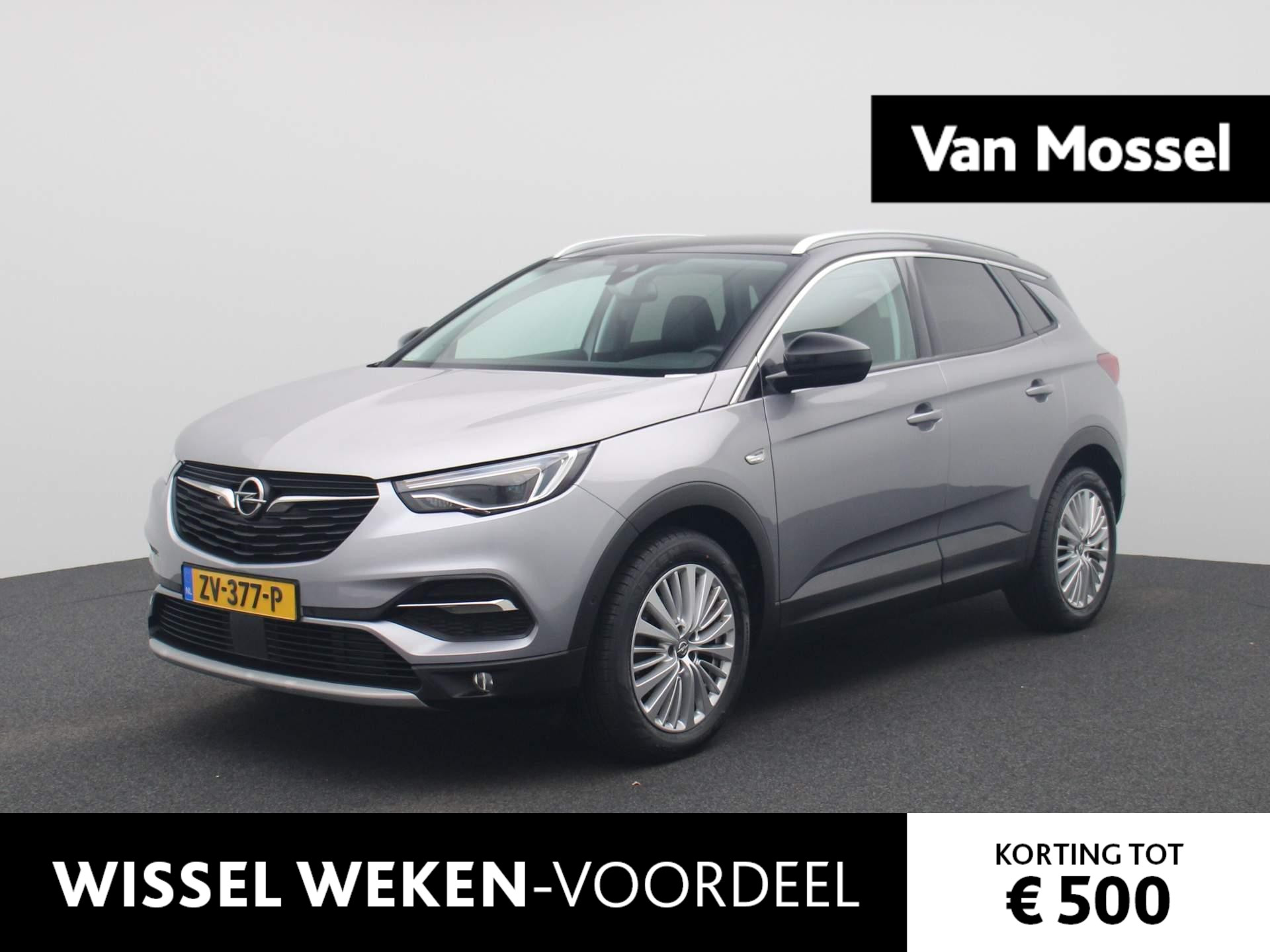 Opel Grandland X 1.2 Turbo Business Executive | Leder interieur | Navigatie | Camera | Climate-Control | Stuur + Stoelverwarming | Elektrische Achterklep |