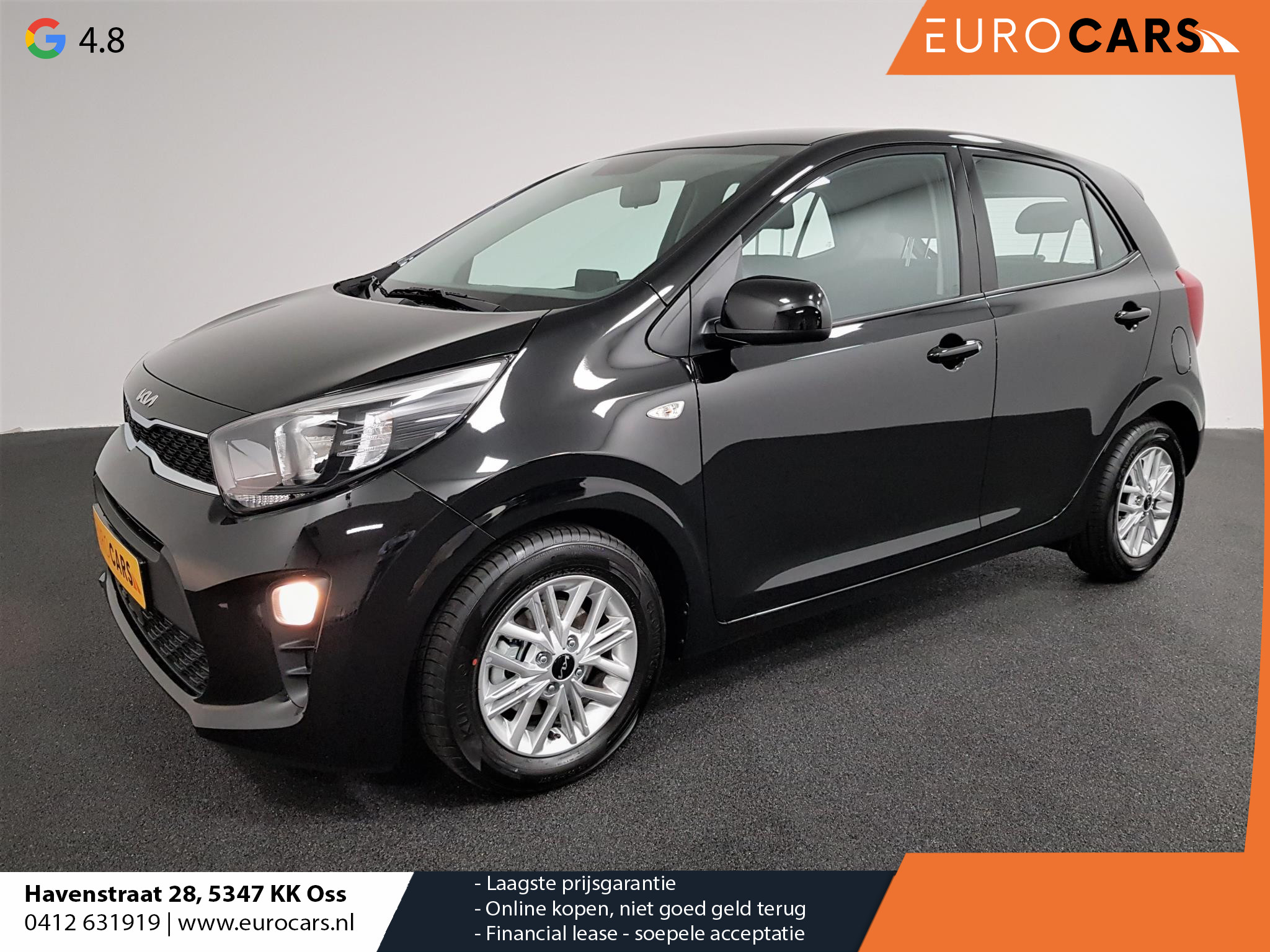 Kia Picanto 1.0 DPi Automaat DynamicLine | Navigatie | Apple Carplay/Android Auto | Airco | Camera | DAB | Lichtmetalen velgen | Bluetooth