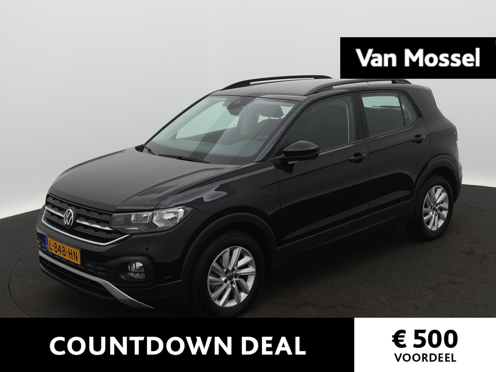 Volkswagen T-Cross 1.0 TSI Life 110 PK | Automaat | Parkeersensoren | Navigatie | App Connect | Adaptive Cruise Control | Buitenspiegels elekt. inklapbaar |