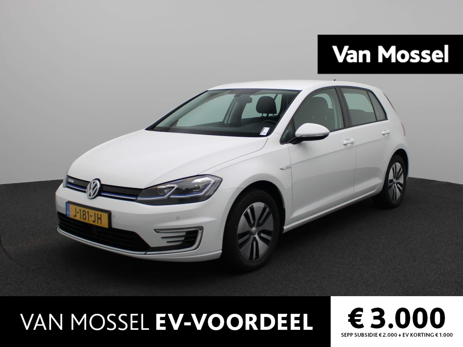 Volkswagen e-Golf E-DITION | NAVIGATIE | APPLE CAR PLAY | CLIMATE CONTROL | PARKEERSENSOREN | ADAPTIVE CRUISE CONTROL | FULL LED |