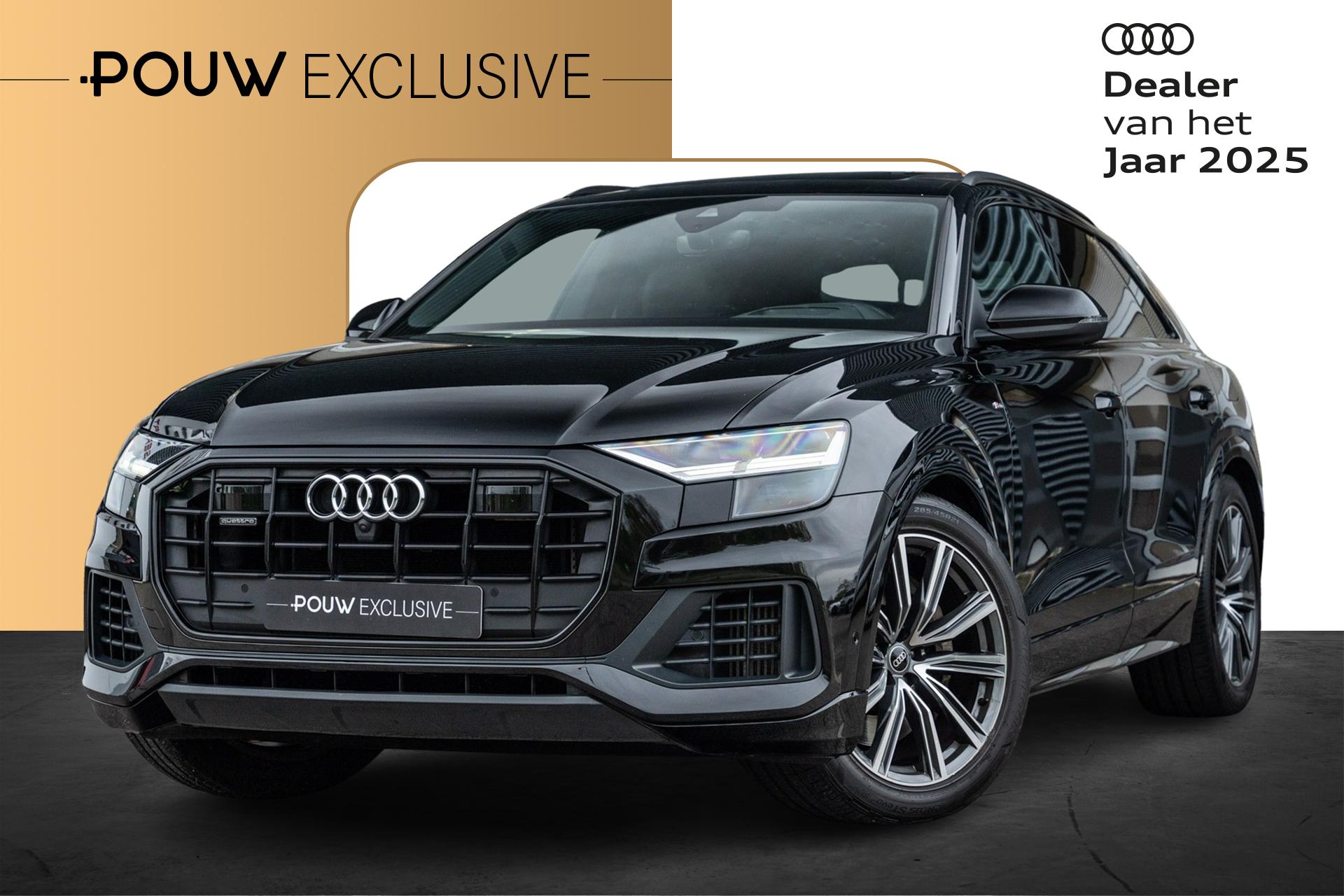 Audi Q8 55 TFSIe 381pk PHEV quattro Pro Line | Panoramadak | Stoelverwarming voor + Achter | Adaptieve Cruise Control | Trekhaak