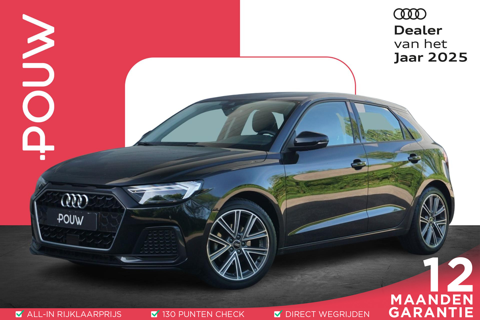 Audi A1 Sportback 30 TFSI 110pk Mhev S Edition | Camera | Smartphone Interface | PDC Achter
