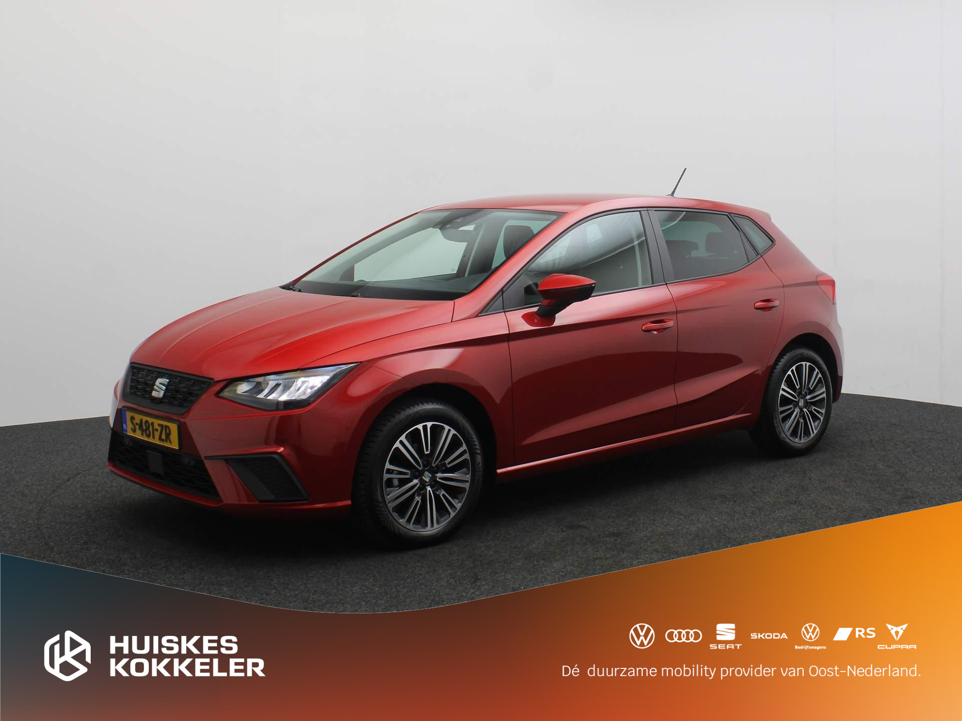 SEAT Ibiza Style Business Intense 1.0 TSI 95pk Cruise control, Navigatie, Parkeersensoren, App connect, Stoelverwarming, Airco, DAB, LED koplampen, Bluetooth