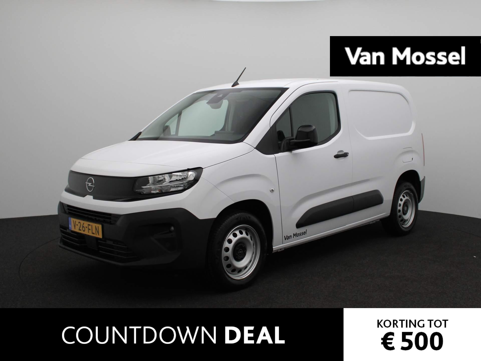 Opel Combo 1.5D L1H1 Standaard | 3-Zits | Houten vloer | Inklapbare buitenspiegels | Parkeersensoren achter | Apple carplay & Android auto | Demo |