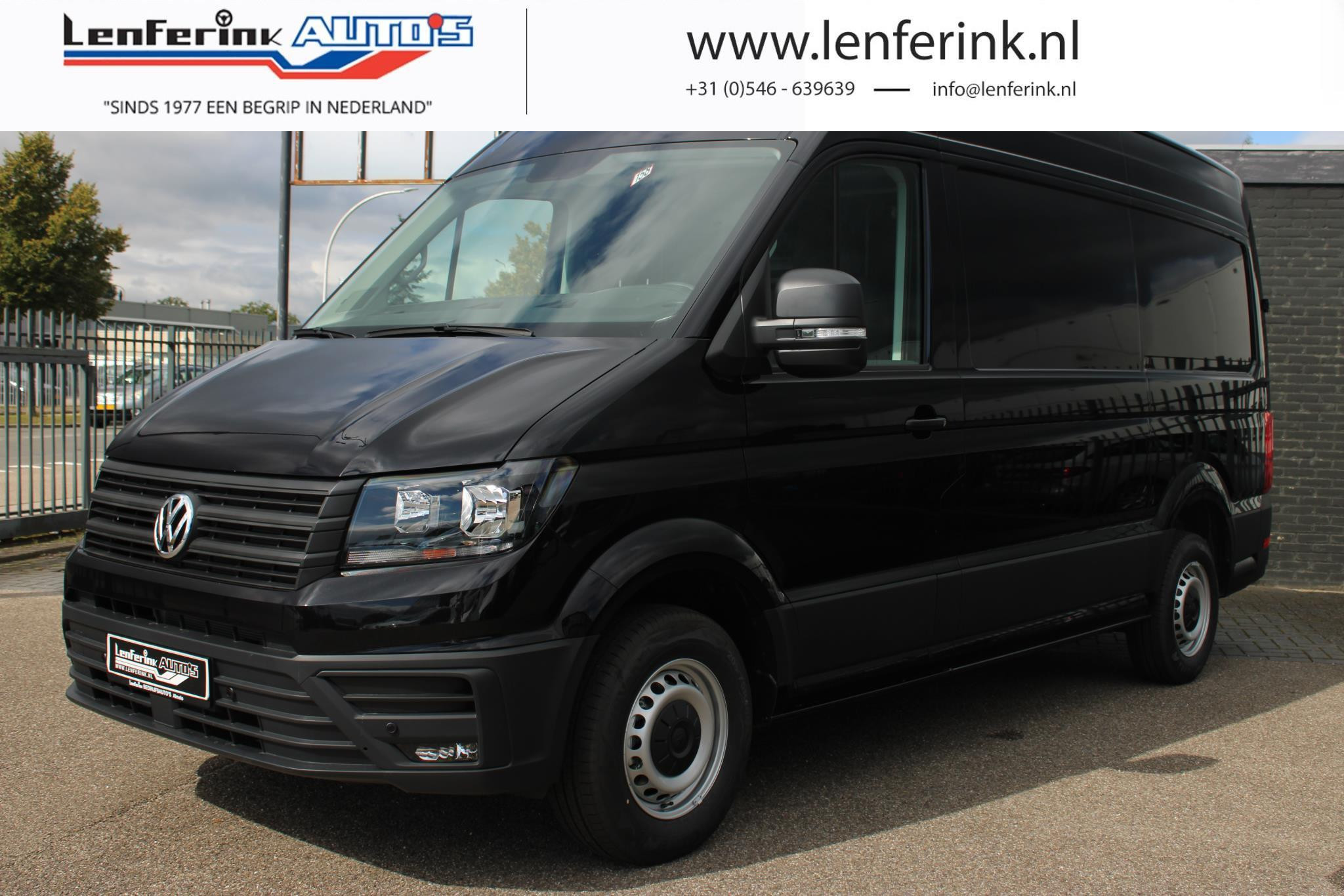 Volkswagen Crafter 2.0 TDI 140 pk L3H3 H6 Navi, Camera, Nieuw Airco, Cruise control, PDC V+A, App Connect, 3-Zits