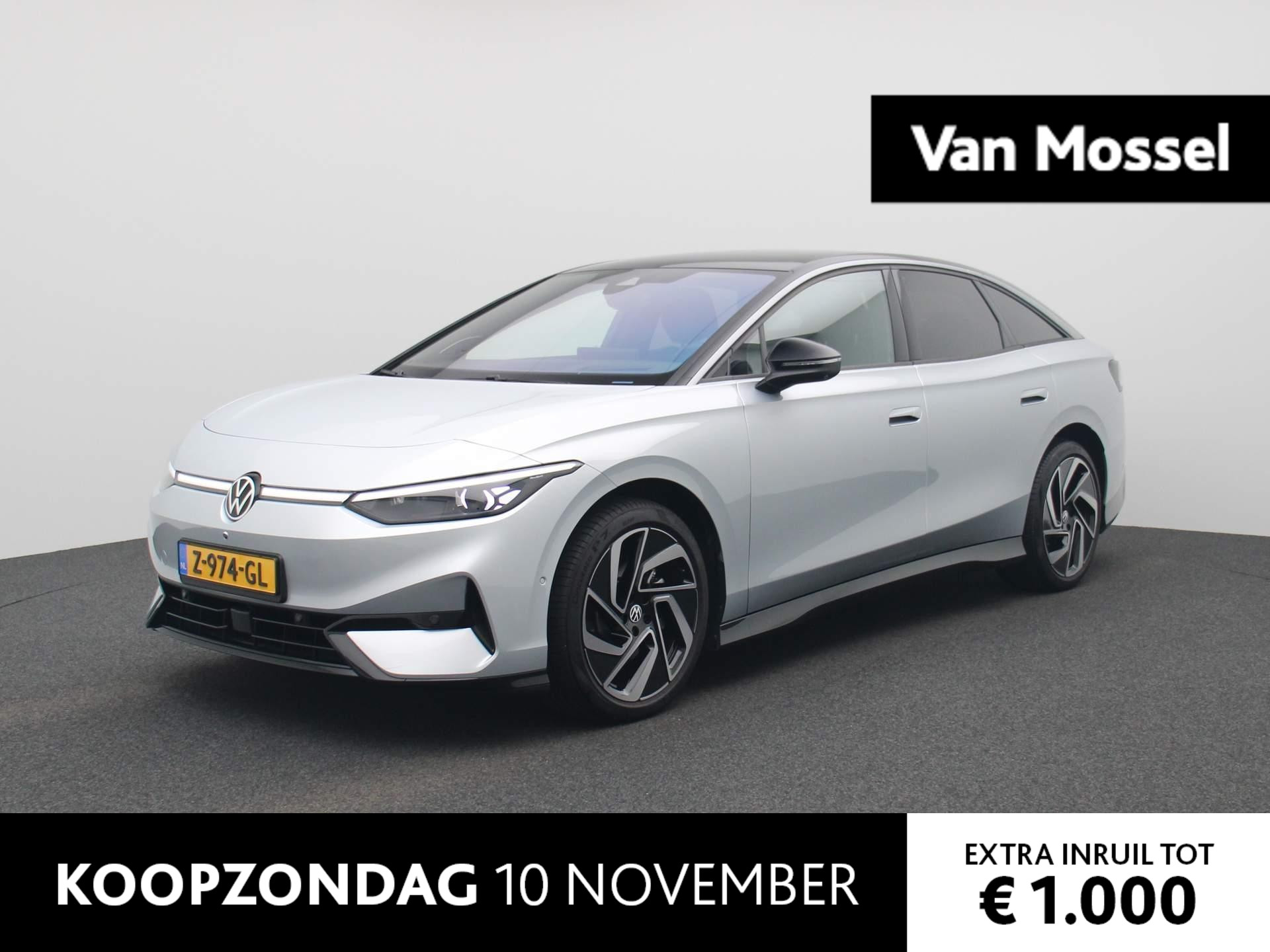 Volkswagen ID.7 Pro Business 77 kWh 286 PK | Demo | Navigatie | Apple Carplay | Android Auto | Head up display | Panoramadak | Lichtmetalen velgen | Warmtepomp | Achteruitrijcamera |