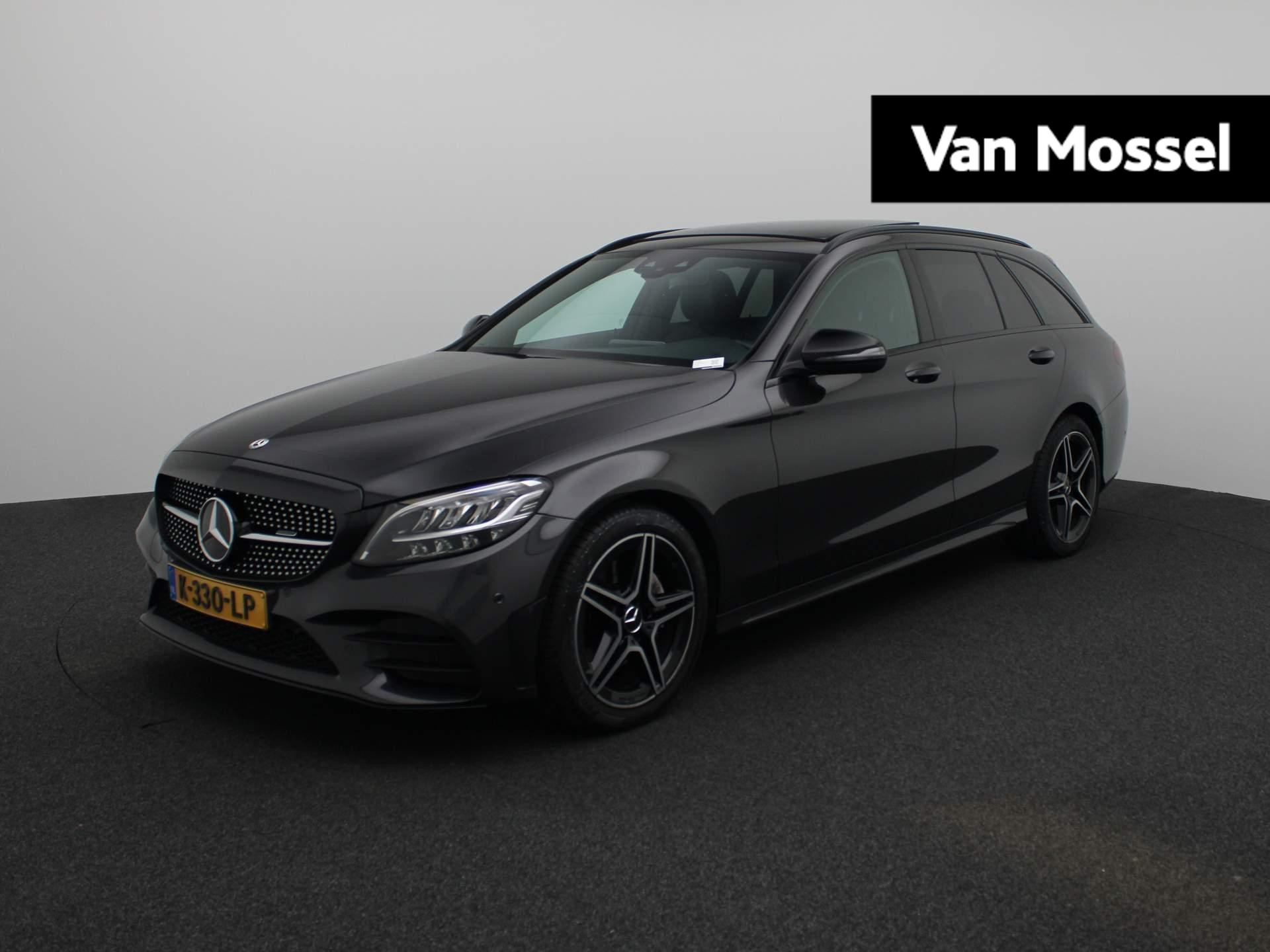 Mercedes-Benz C-Klasse Estate 180 Business Solution AMG | PANORAMADAK | ACHTERUITRIJCAMERA | STOELVERWARMING | NAVIGATIE | CLIMATE CONTROL | PARKEERSENSOREN VOOR + ACHTER | LED VERLICHTING | HALF-LEDER |