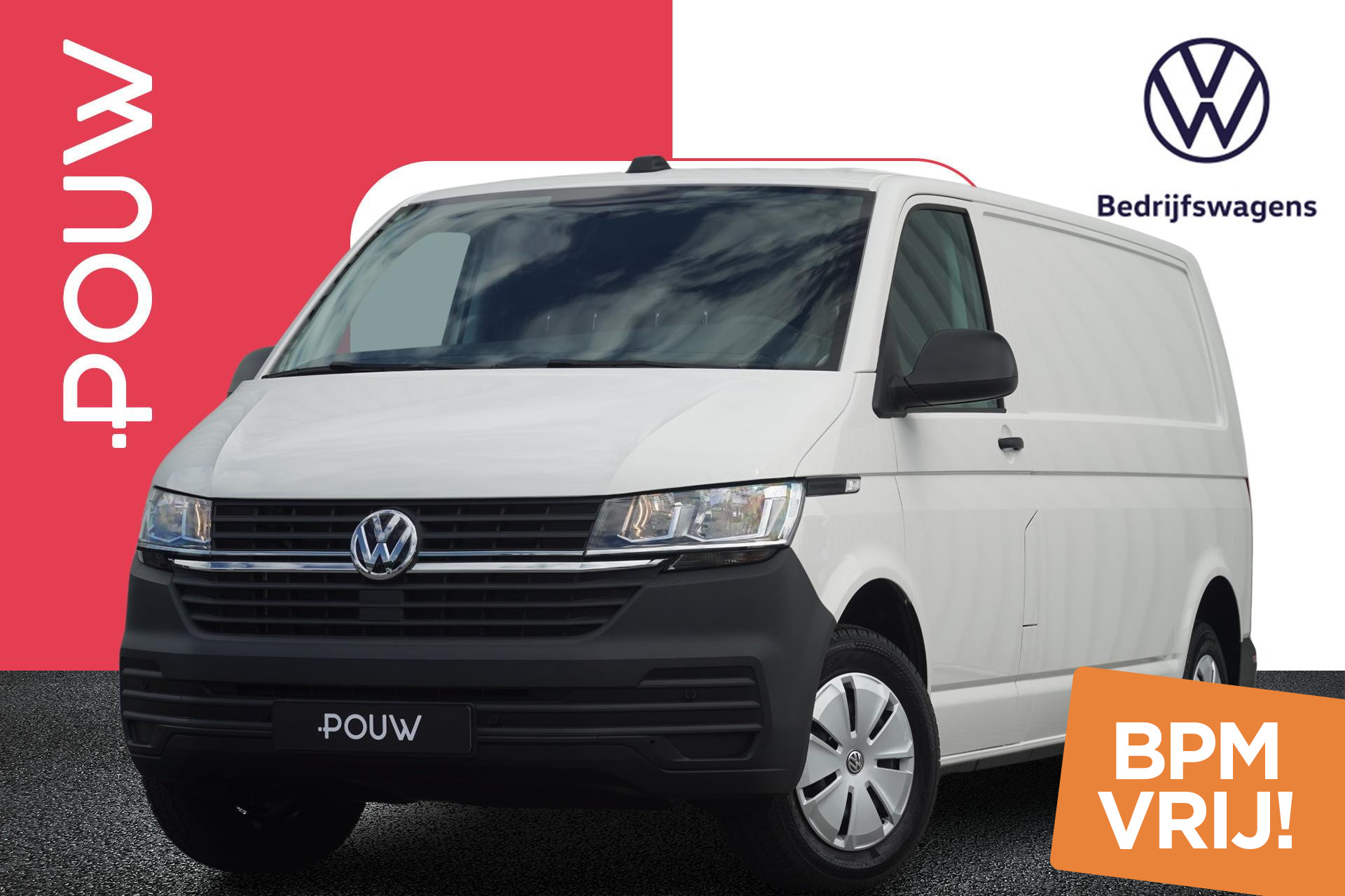 Volkswagen Transporter 2.0 TDI 150pk DSG L2H1 30 | Camera | Trekhaak | App Connect Navigatie