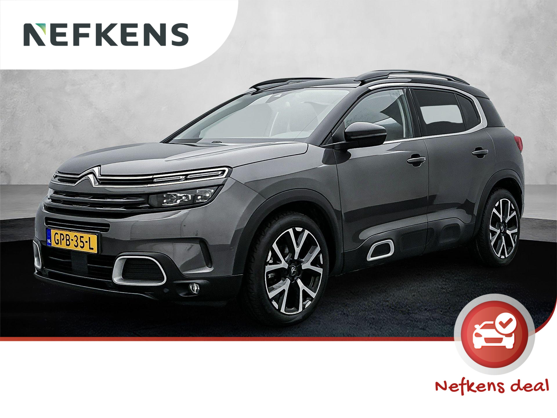 Citroën C5 Aircross SUV Shine 130 pk Automaat | Navigatie | Achteruitrijcamera | Verwarmde Comfortstoelen | Keyless Entry/Start | Elektrische Achterklep met Sensor | LED Koplampen | Dodehoek Detectie | Adaptieve Cruise Control | Apple Carplay/Android Auto |