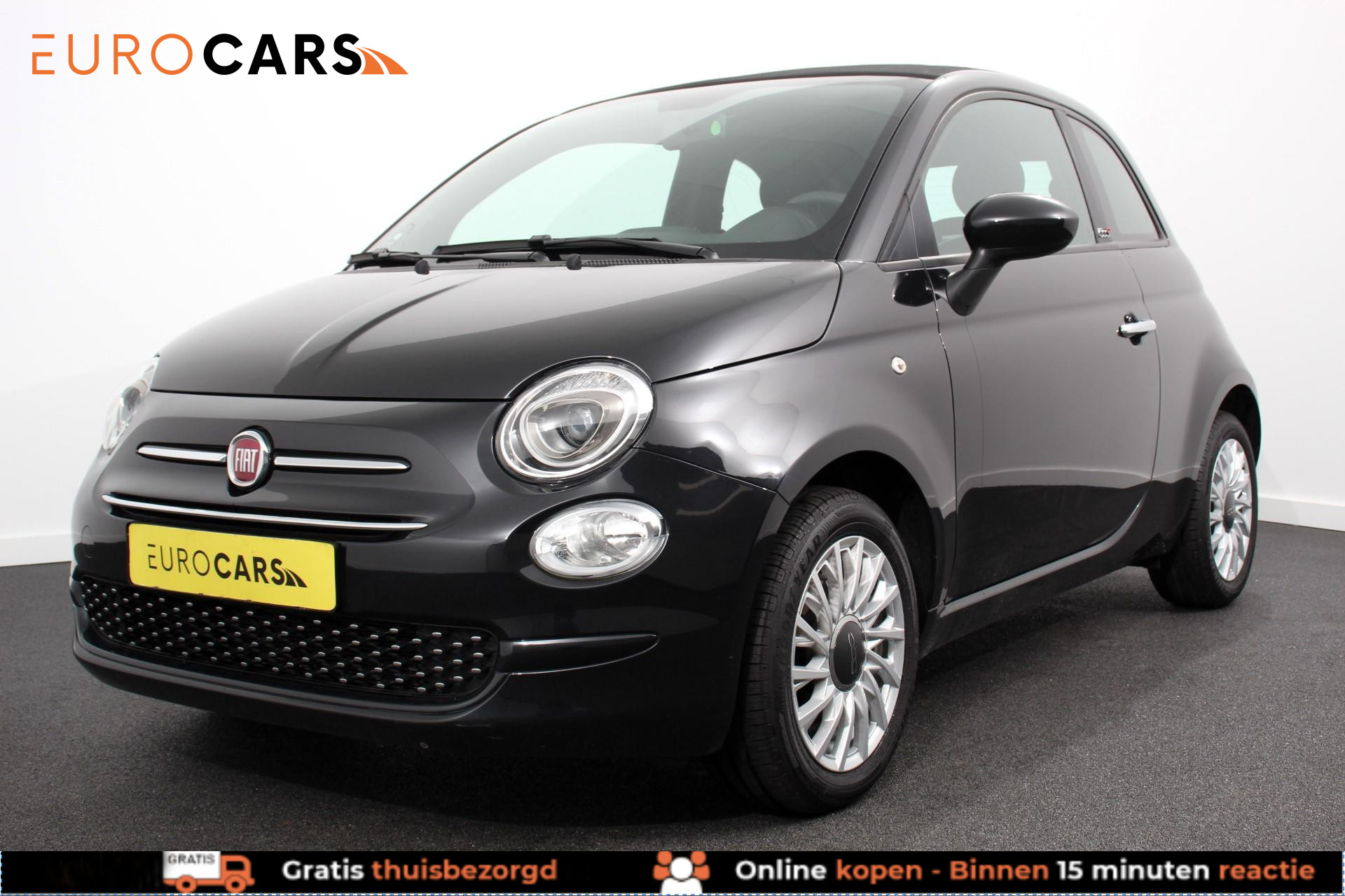 Fiat 500C 1.0 70pk MHEV Lounge Plus | Navigatie | Apple Carplay/Android Auto | Parkeersensor achter | Cruise Control | Climatronic | Start/Stop systeem