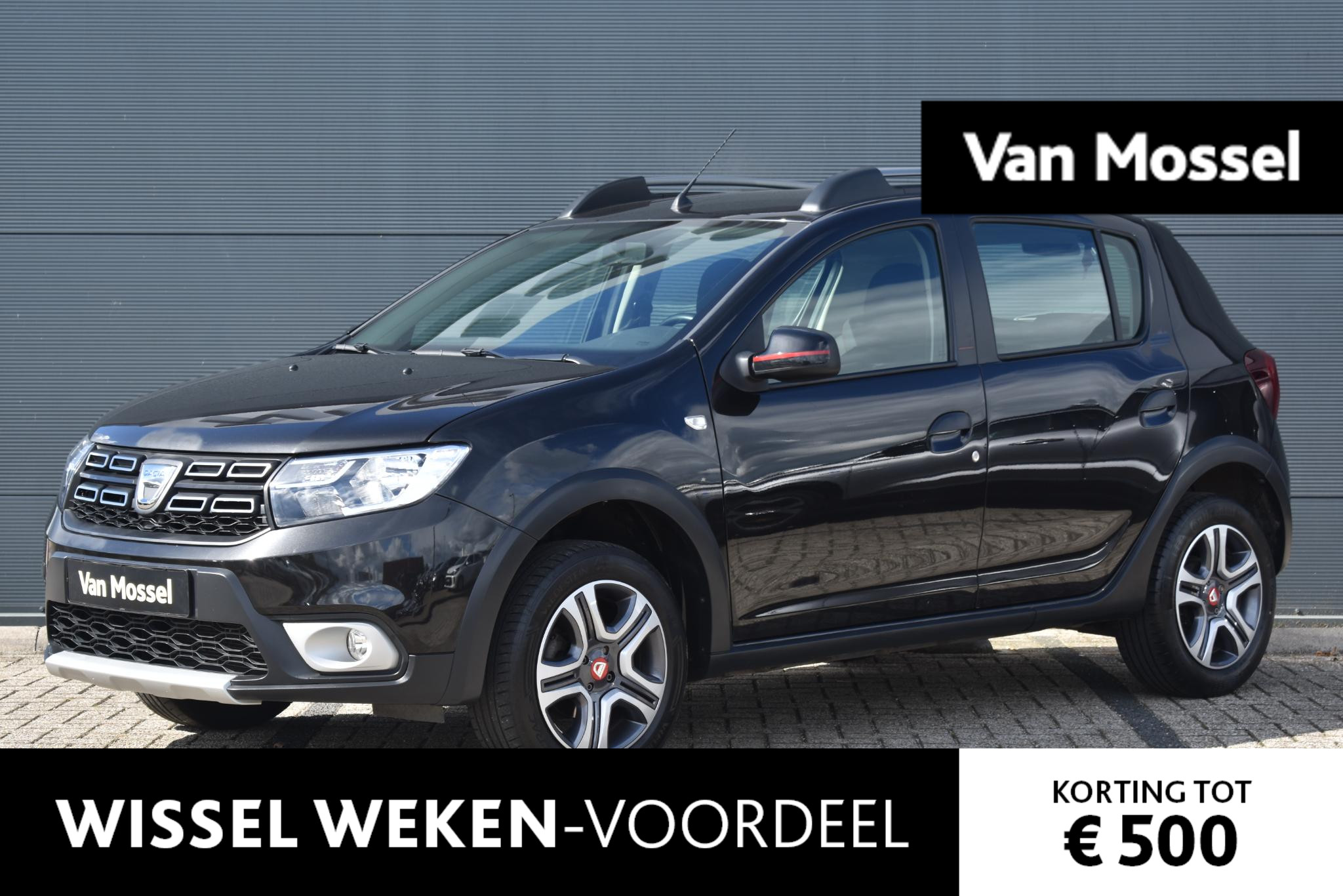 Dacia Sandero 0.9 TCe Tech Road 90pk | Automaat | Trekhaak | Navigatie | Achteruitrijcamera | Cruise Control | Parkeersensoren