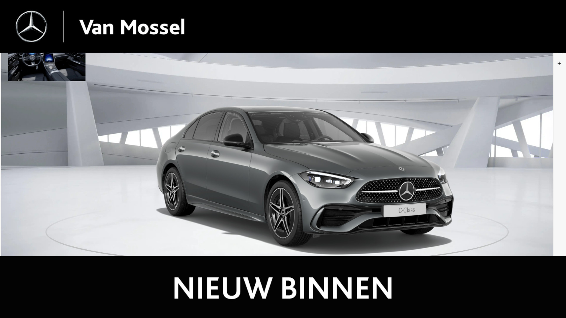 Mercedes-Benz C-Klasse 200 AMG-Line / Stoelverwarming / 360Graden-Camera / Night-Pakket / Panaroma-schuifdak / Memory-Stoelen /