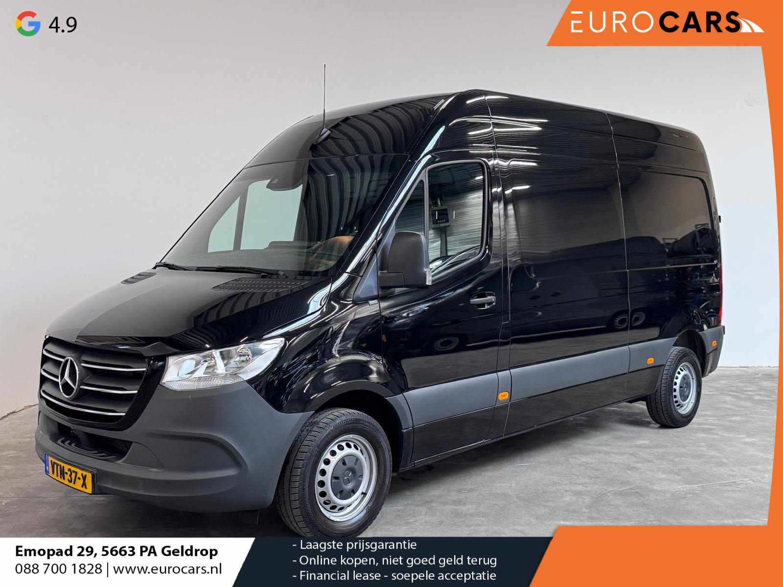 Mercedes-Benz Sprinter L2H2 Airco Navigatie Camera Cruise control 3Zits Electra pakket DAB