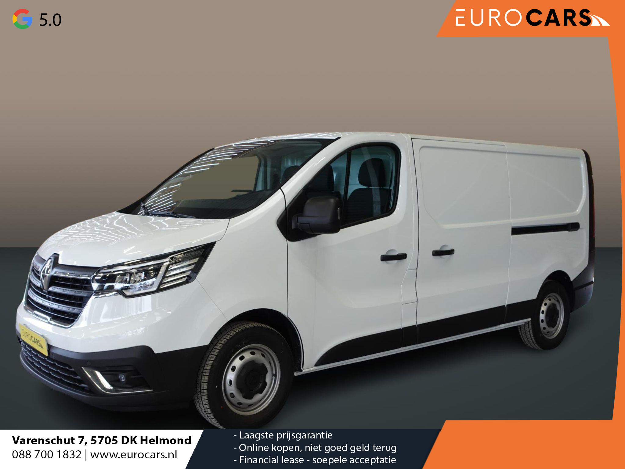 Renault Trafic 2.0 150PK T30 L2H1 BPM VRIJ! BPM VRIJ! Airco Bluetooth Camera Cruise PDC Trekhaak