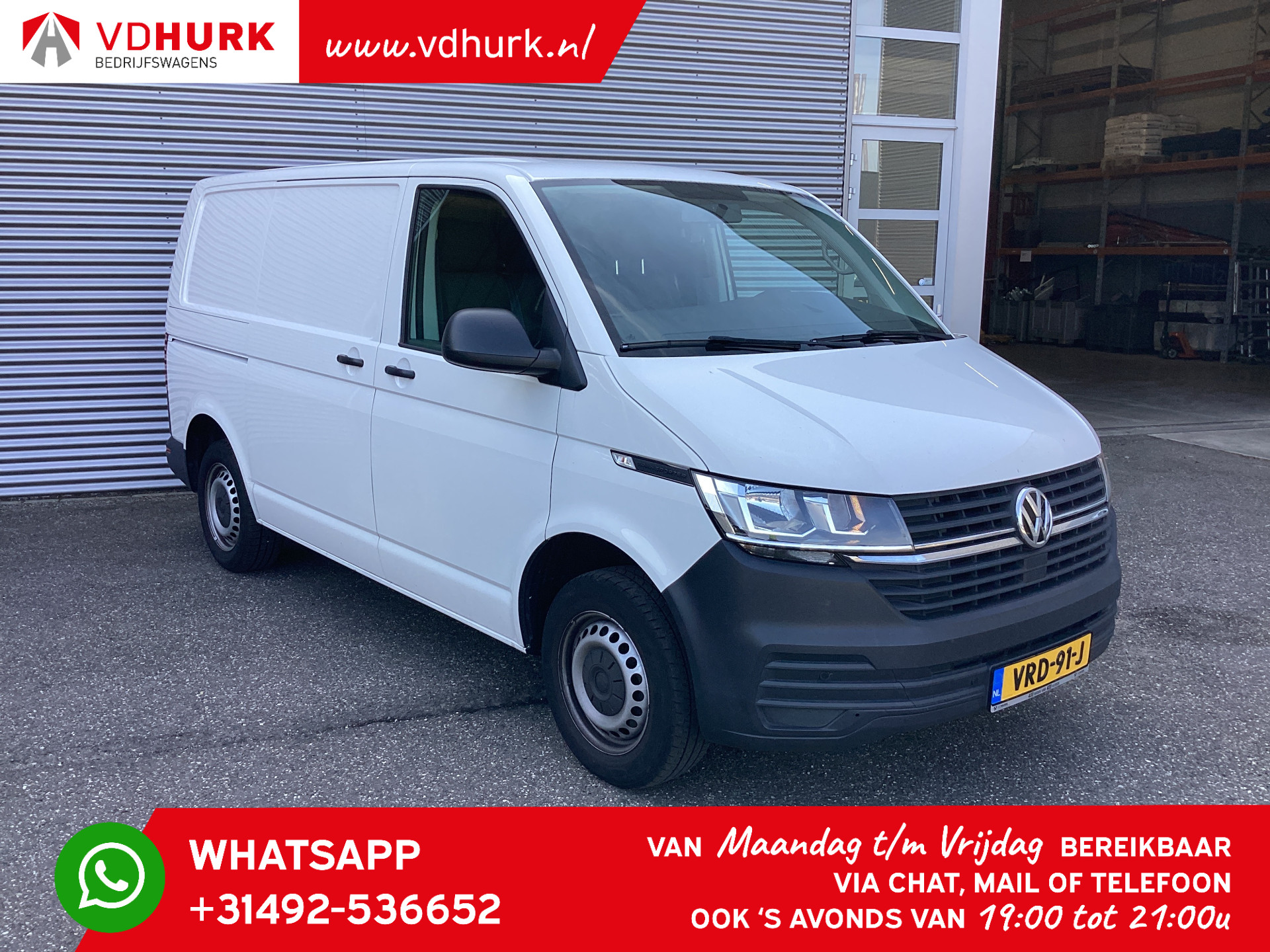 Volkswagen Transporter T6.1 2.0 TDI 110 pk Carplay/ PDC/ Airco/ Bluetooth