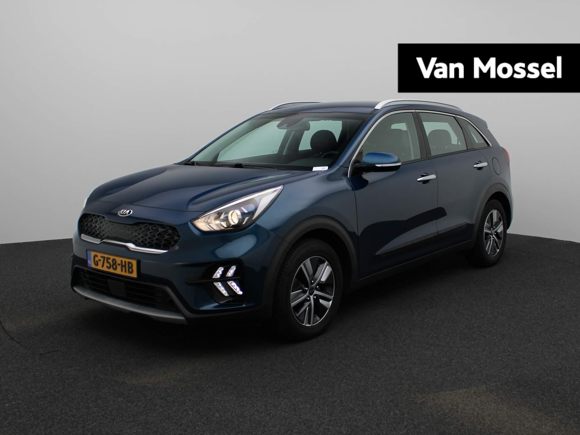 Kia Niro 1.6 GDi Hybrid DynamicLine | ACHTERUITRIJCAMERA | NAVIGATIE | APPLE CARPLAY - ANDROID AUTO | CLIMATE CONTROL | CRUISE CONTROL | PARKEERSENSOREN | HALF-LEDEREN STOELEN | LICHTMETALEN VELGEN |