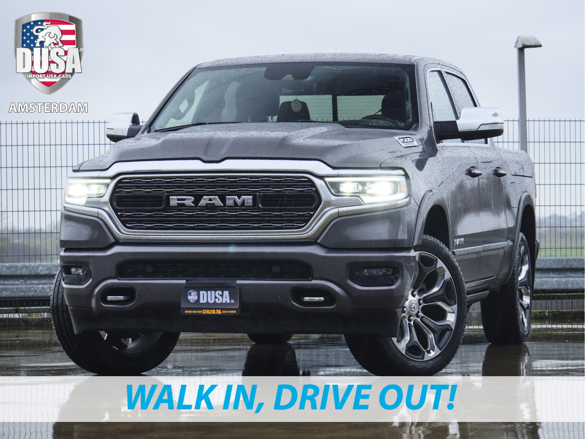 Dodge Ram 1500 Limited | 5.7 V8 | 4x4 | Crew Cab V8 | FLIPCOVER | PANORAMA | RAMBOX NIEUW BINNEN!