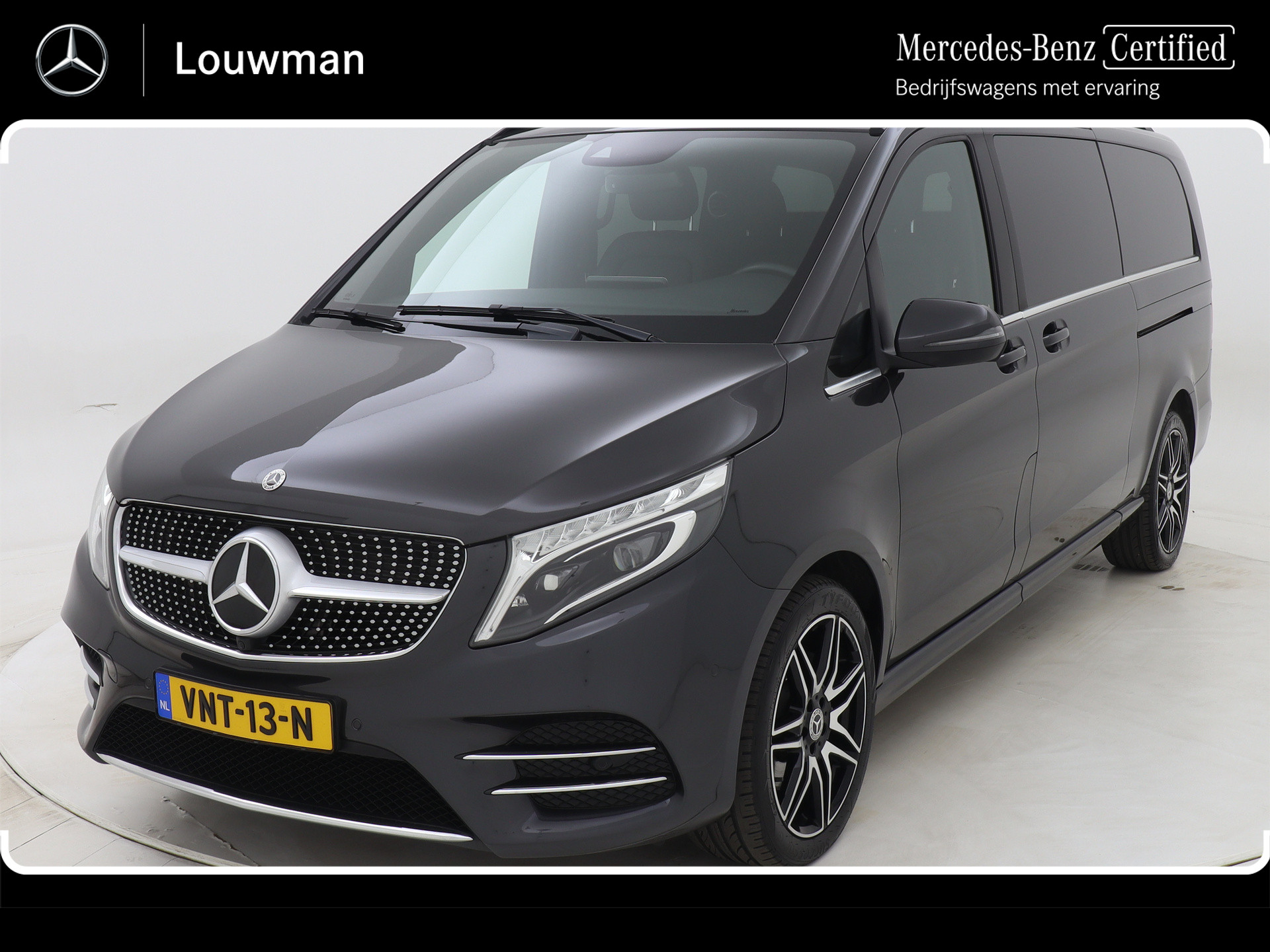 Mercedes-Benz V-Klasse 300d Extra Lang Dubbele Cabine Avantgarde AMG Leder Distronic Navigatie LED