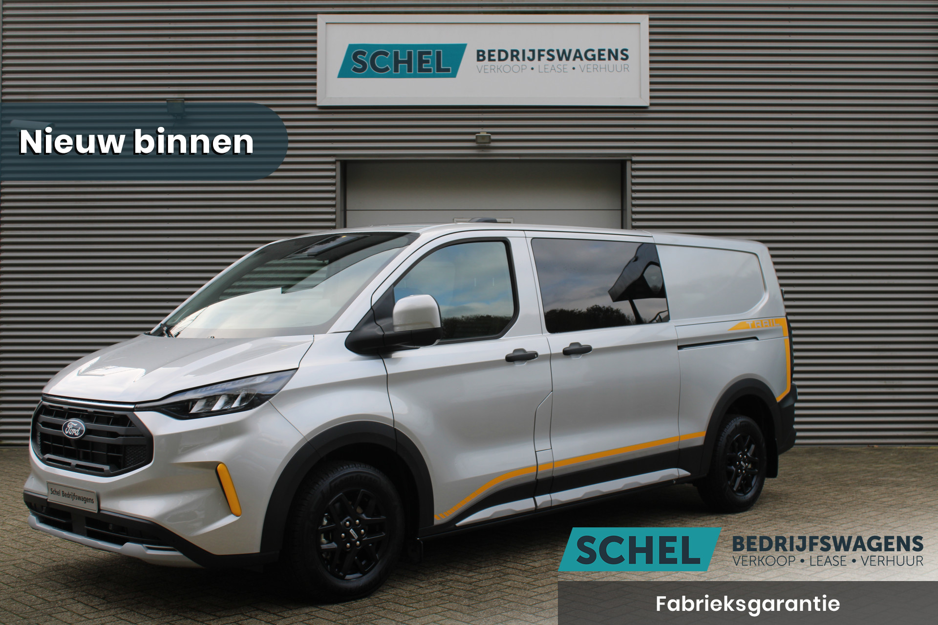 Ford Transit Custom 320 2.0TDCI 170pk L2H1 Trail DC AWD - Adaptive Cruise - LED - Blind Spot - Elektrische trekhaak - Navigatie - Camera - Rijklaar