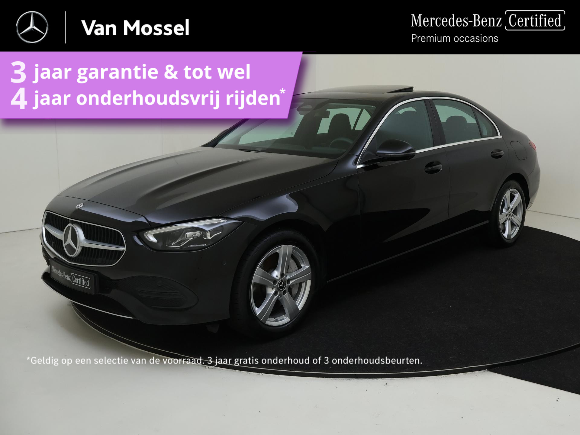 Mercedes-Benz C-Klasse C300e Business-Line / Stoelverwaeming / 360Graden-Camera / Kanteldak /