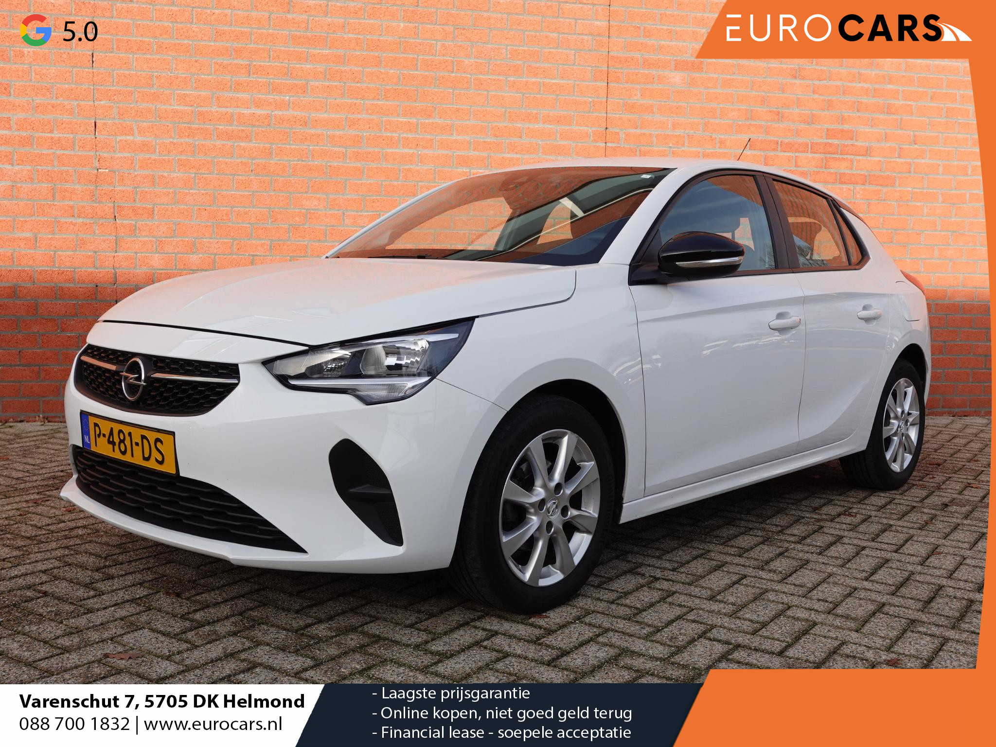 Opel Corsa 1.2 Edition Airco Carplay Navi Cruise Control PDC Camera 16" LM Velgen