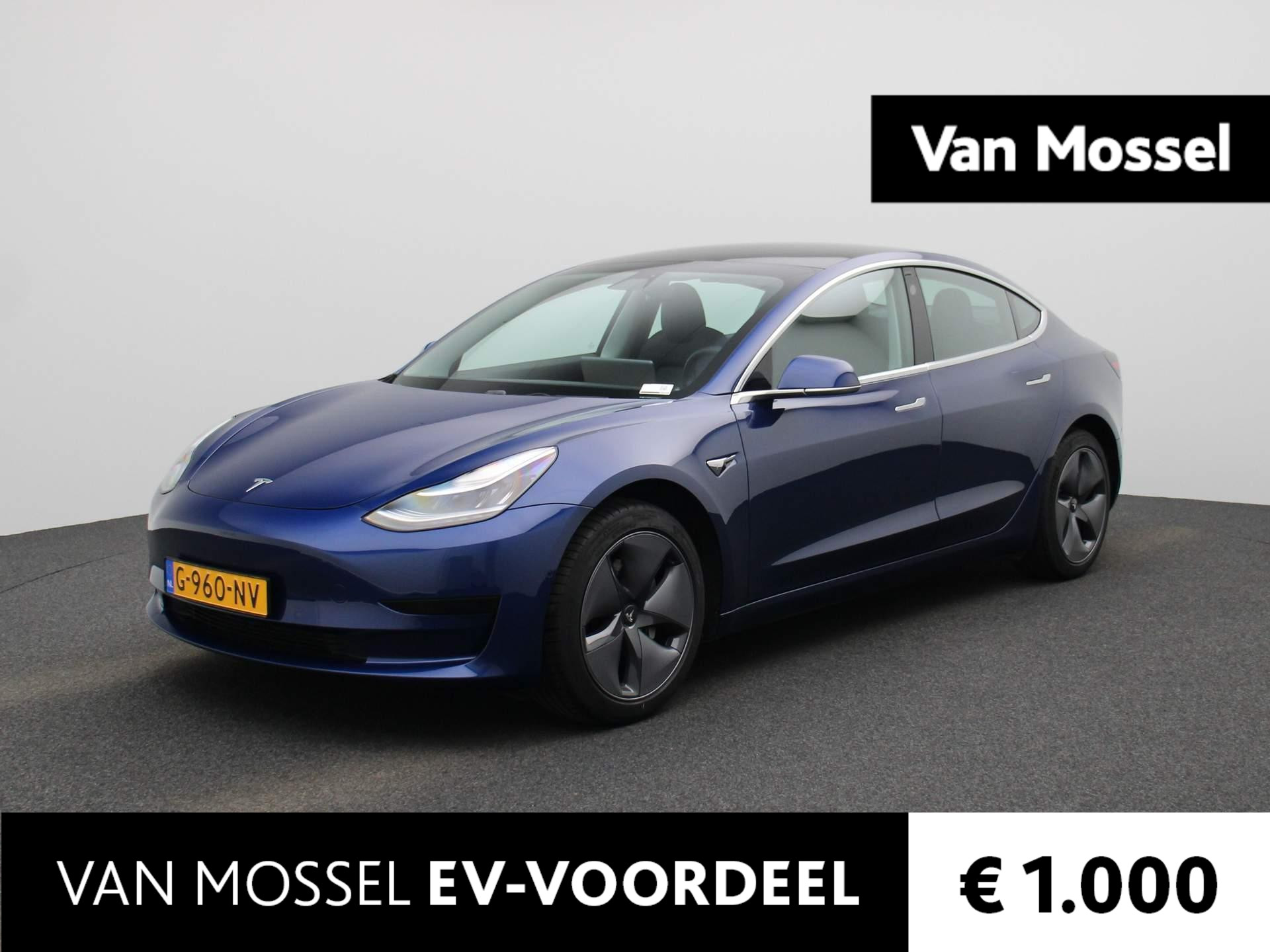 Tesla Model 3 Standard RWD Plus 60 kWh | Leder | Panoramadak | Apple Carplay / Android Auto | DAB | 360 Camera | Led-Koplampen | Stoelverwarming |