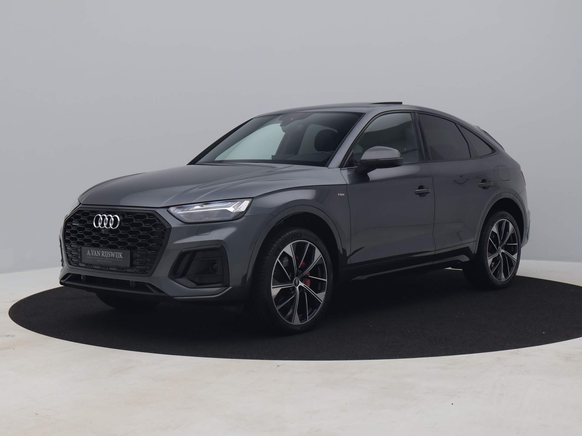 Audi Q5 Sportback 55 TFSi e S-Line | PANO | ADAPTIVE | VULCANO BEKL. | STOELVERW.
