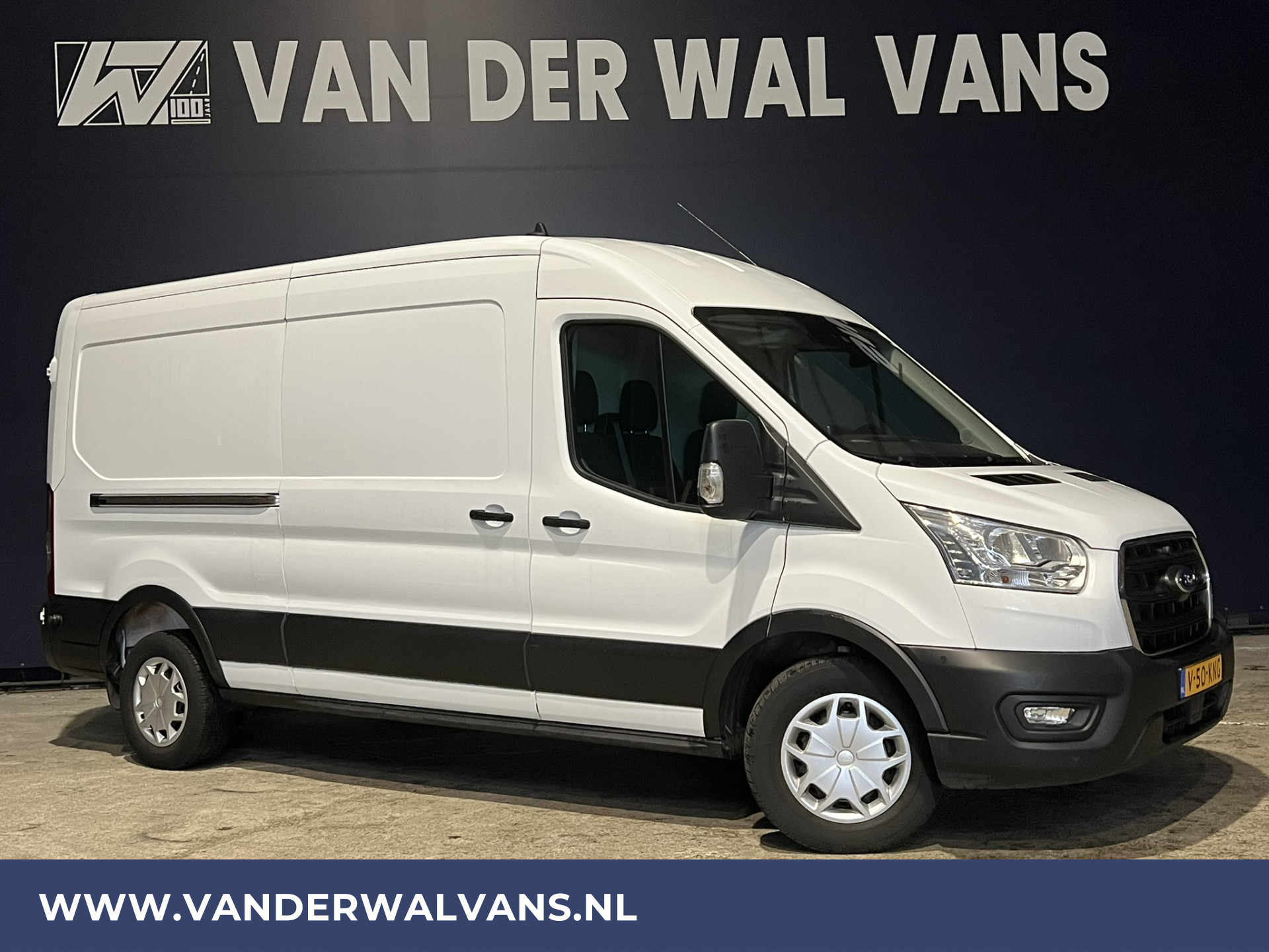 Ford Transit 2.0 TDCI 131pk **BPM VRIJ voor de Ondernemer** L3H2 Euro6 Airco | Camera | Navigatie | Cruisecontrol Apple Carplay, Android Auto, Verwarmde voorruit, Stoelverwarming, Parkeersensoren, Bijrijdersbank