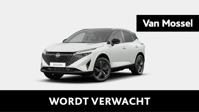 Nissan QASHQAI 1.3 MHEV Xtronic Tekna + Cold Pack + Panoramisch dak | Head-up display | Leder interieur | 19" Lichtmetalen velgen | Nu tot €8.000 voordeel*