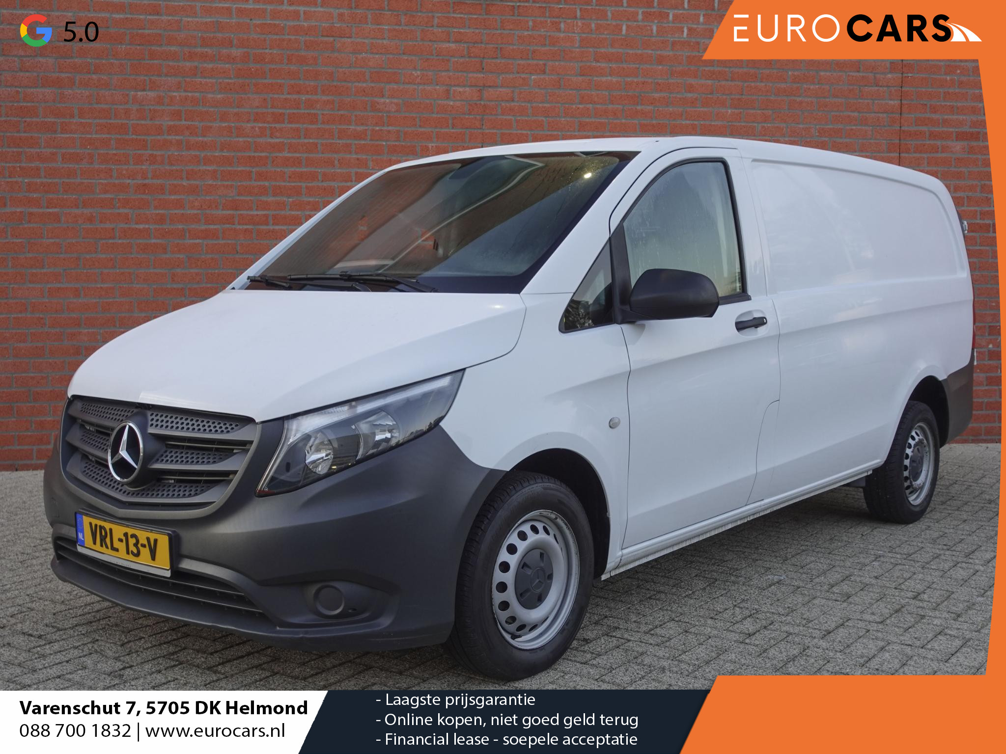 Mercedes-Benz Vito 111 CDI Lang XXL Airco 3zits Radio Bluetooth