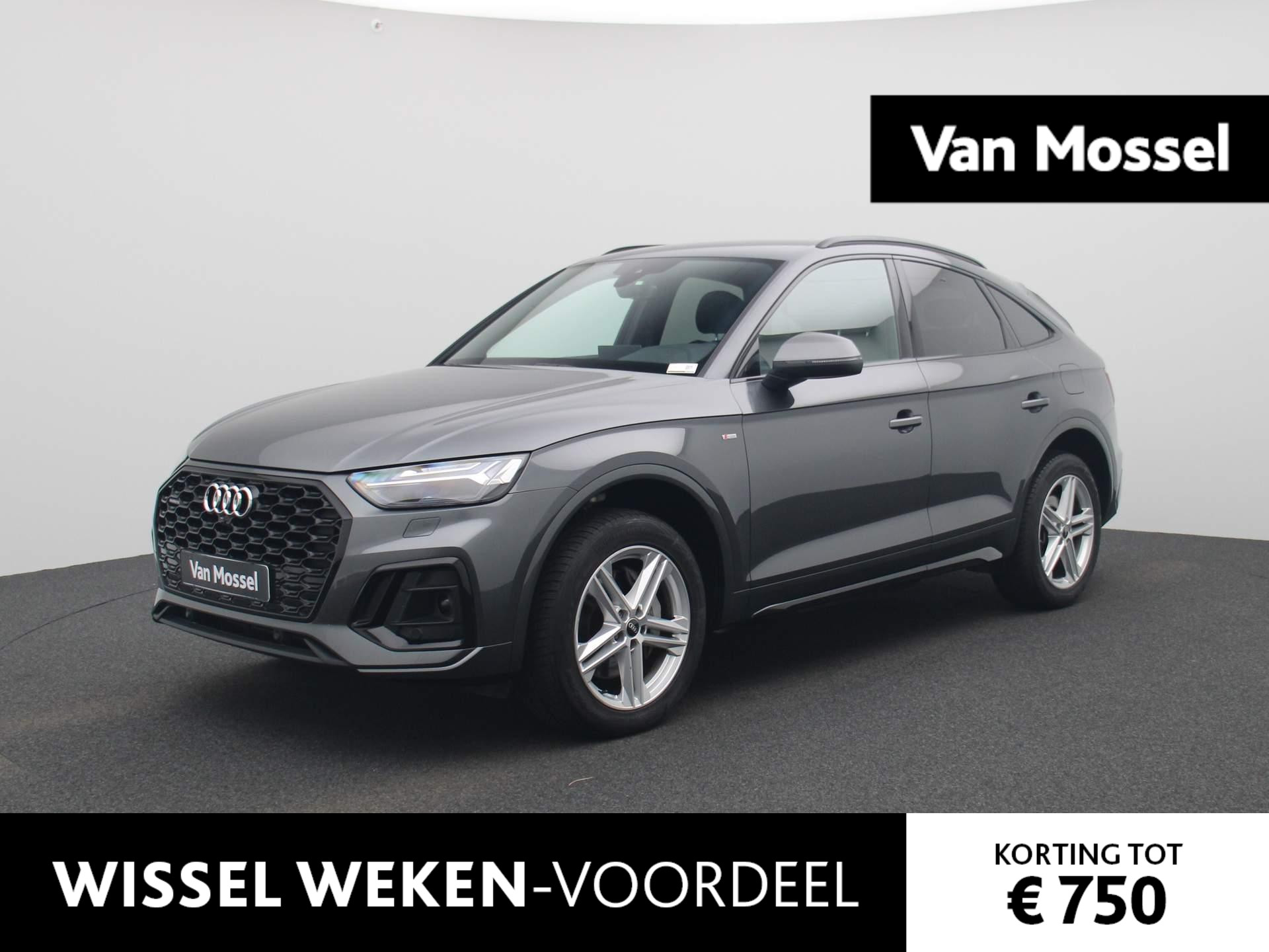 Audi Q5 Sportback 50 TFSI e S edition | S-LINE 2X | NAVIGATIE | BANG & OLUFSEN AUDIO | VIRTUAL COCKPIT | ACHTERUITRIJCAMERA | ELEKTRISCHE ACHTERKLEP | SFEERVERLICHTING | STOELVERWARMING |