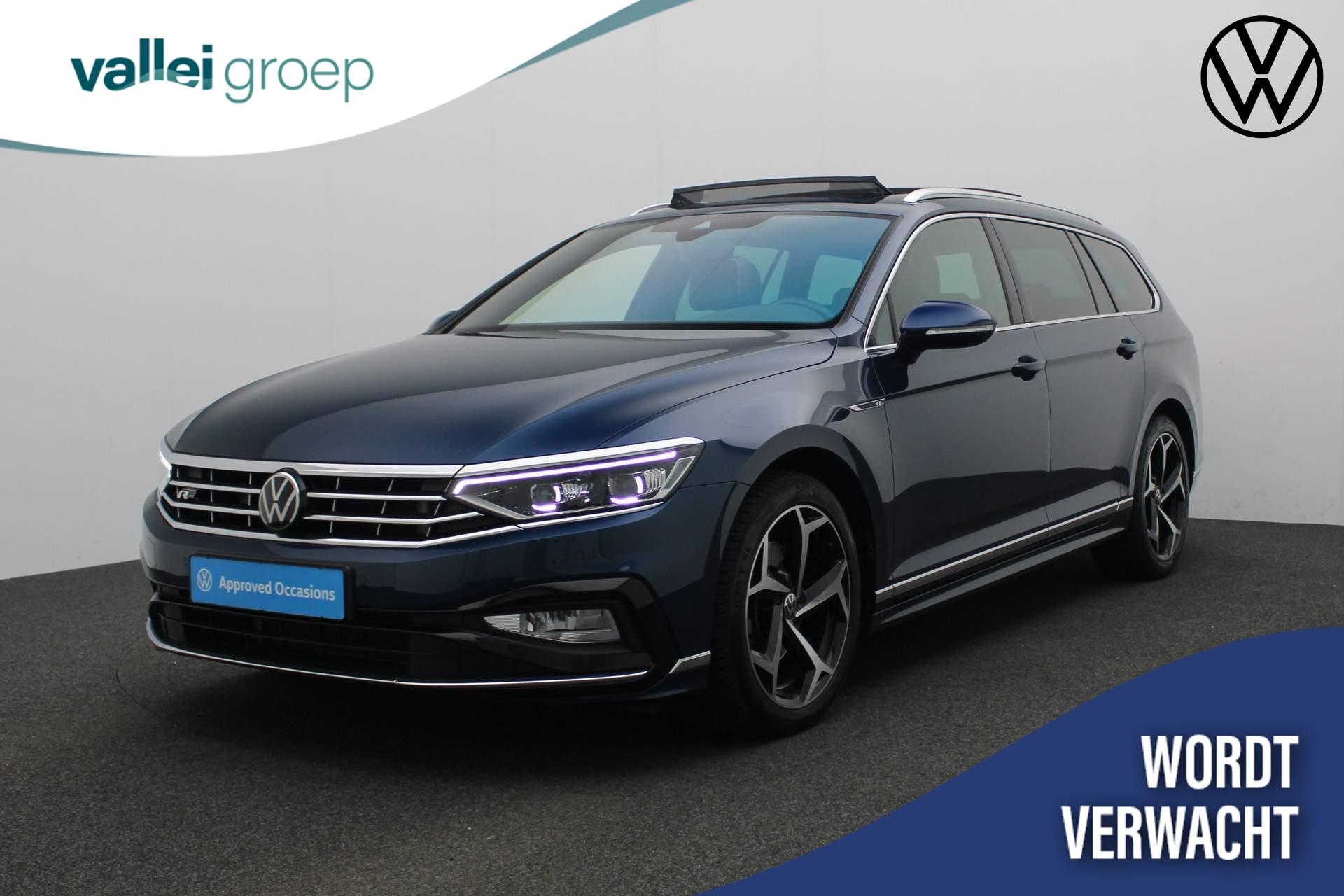 Volkswagen Passat Variant 1.5 TSI 150PK DSG R-Line Business + | Pano | Leder | IQ Light | Geheugen/massagestoel | Navi Discover Pro | Stoelverwarming | Camera | ACC | Keyless