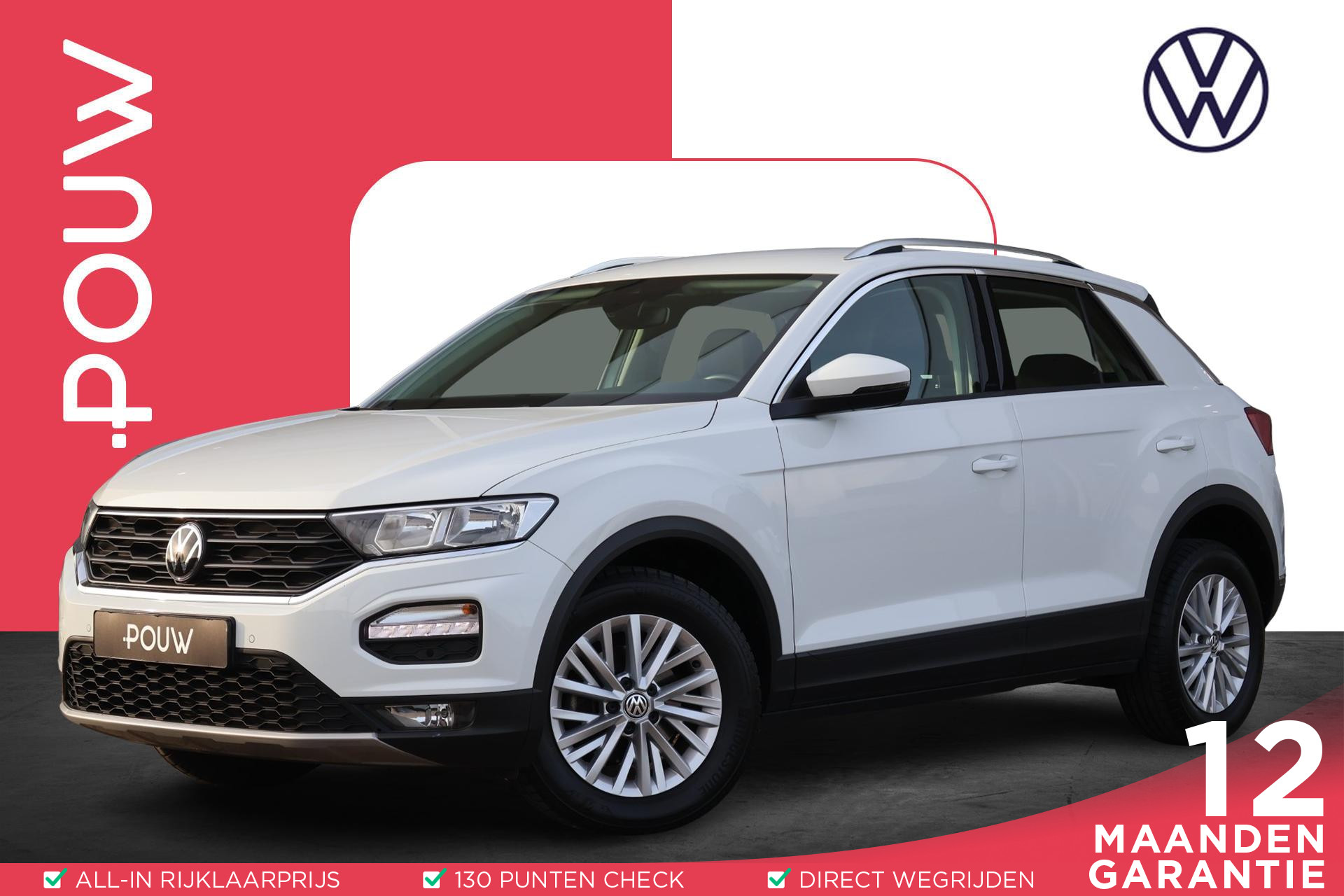 Volkswagen T-Roc 1.0 TSI 110pk Style | PDC | App Connect Navigatie | Cruise Control Adaptief
