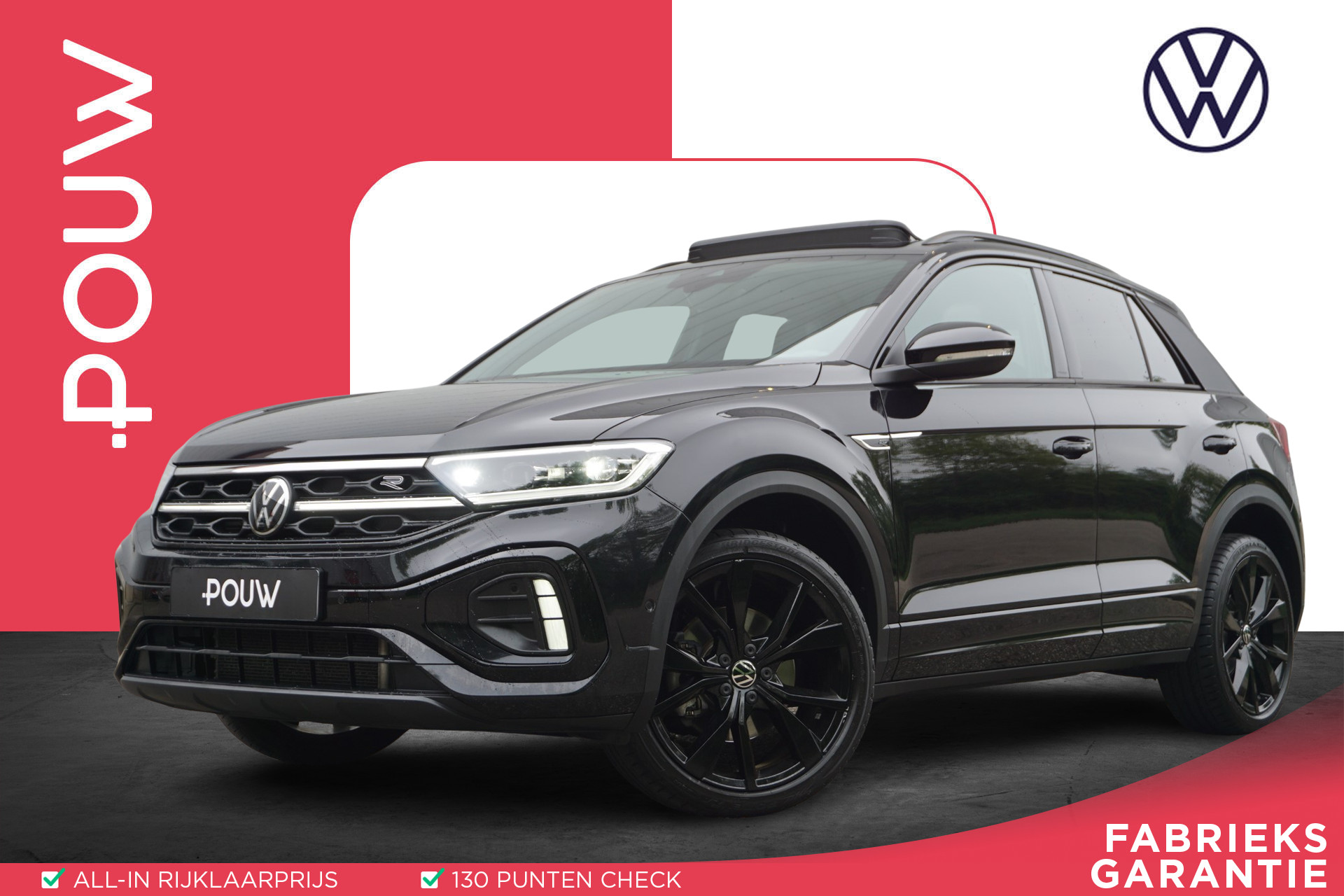 Volkswagen T-Roc 1.5 TSI 150pk DSG R-Line Business | Panoramadak | Achteruitrijcamera | Stoelverwarming