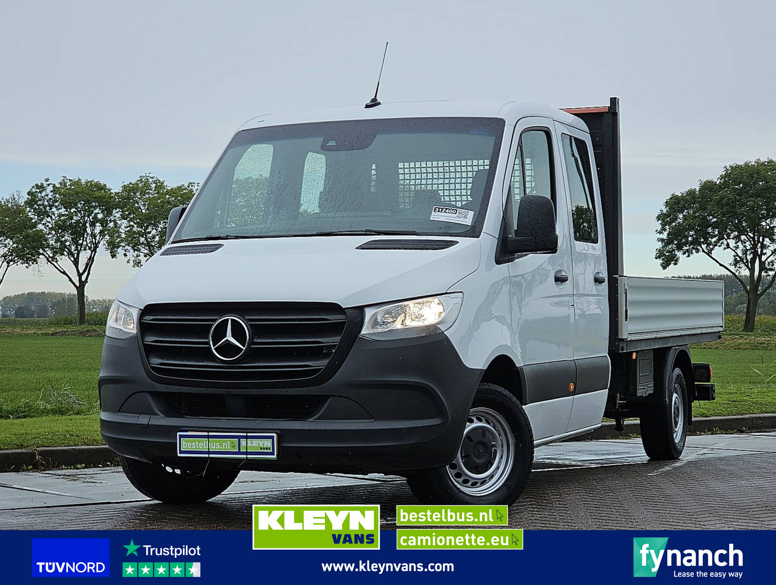 Mercedes-Benz Sprinter 317 l3 laadbak dc 3.5t!