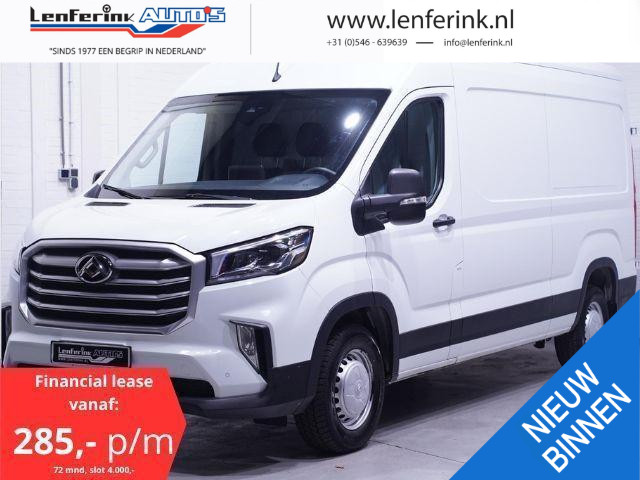 Peugeot Boxer Maxus Deliver 2.0 CIT L3H2 148 pk Airco, Camera Apple Carplay, Laadruimte Pakket, PDC V+A, 3-Zits