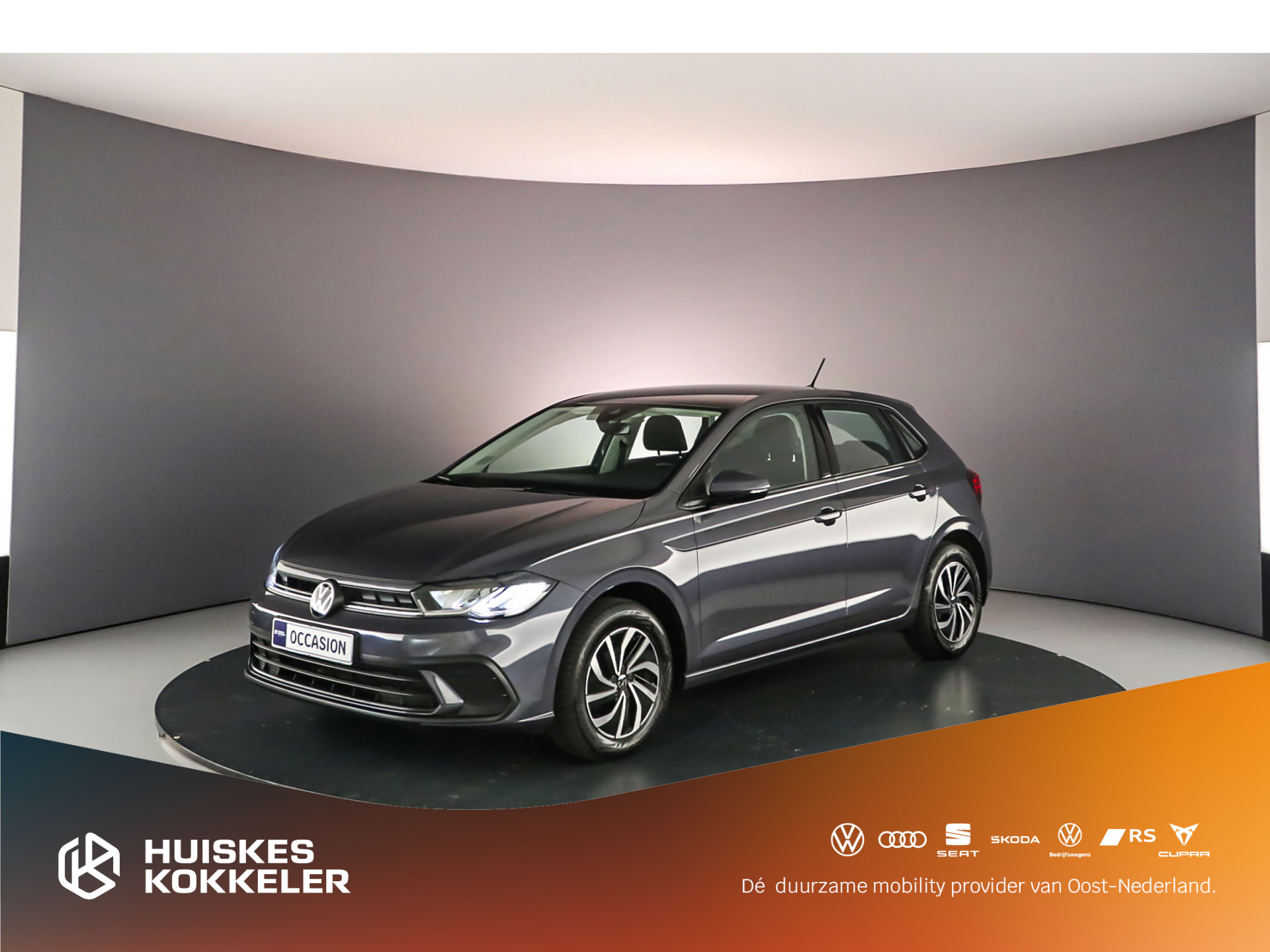 Volkswagen Polo Life 1.0 TSI 95pk Adaptive cruise control, DAB, Airco, Radio, App connect, Bluetooth, LED verlichting