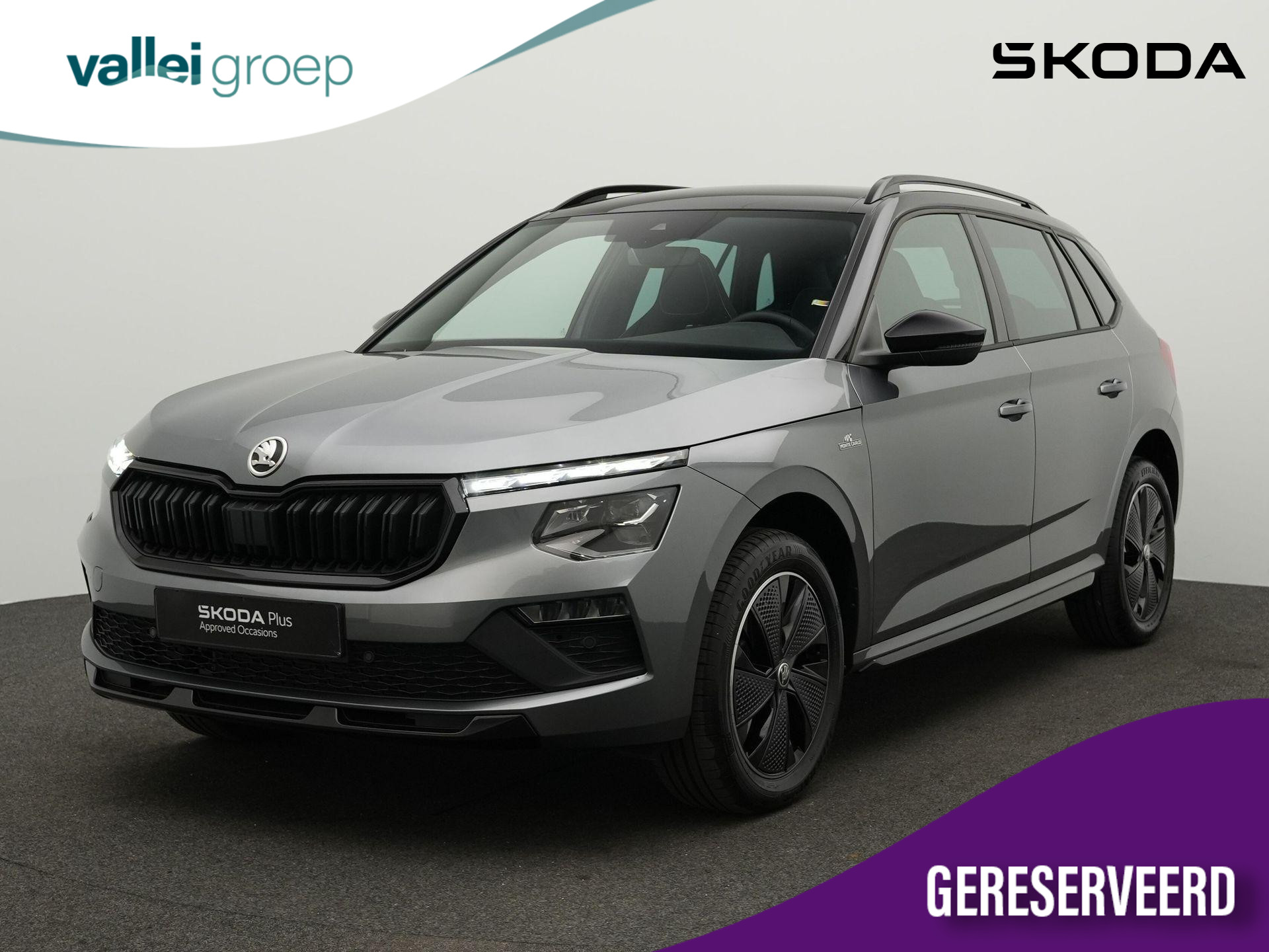 Škoda Kamiq 1.0 TSI 110 pk DSG Monte Carlo | Panoramadak | Matrix LED | Stuur-/stoelverwarming | Achteruitrijcamera | Virtual Cockpit