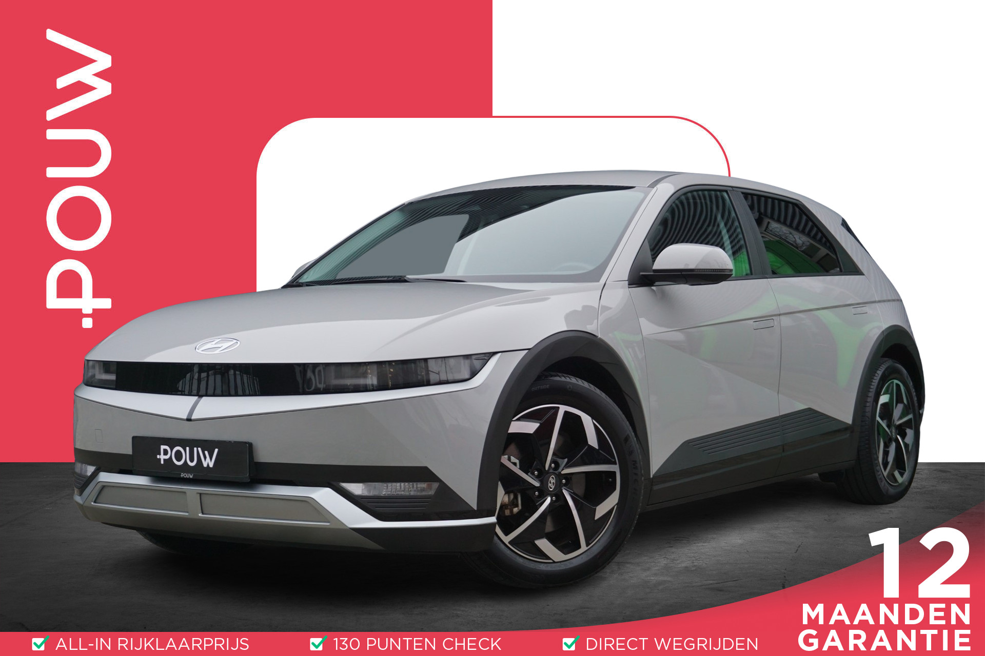 Hyundai IONIQ 5 170pk Style 58 kWh | SoH 100% | Trekhaak | Apple CarPlay / Android Auto | Adaptieve Cruise | Climate