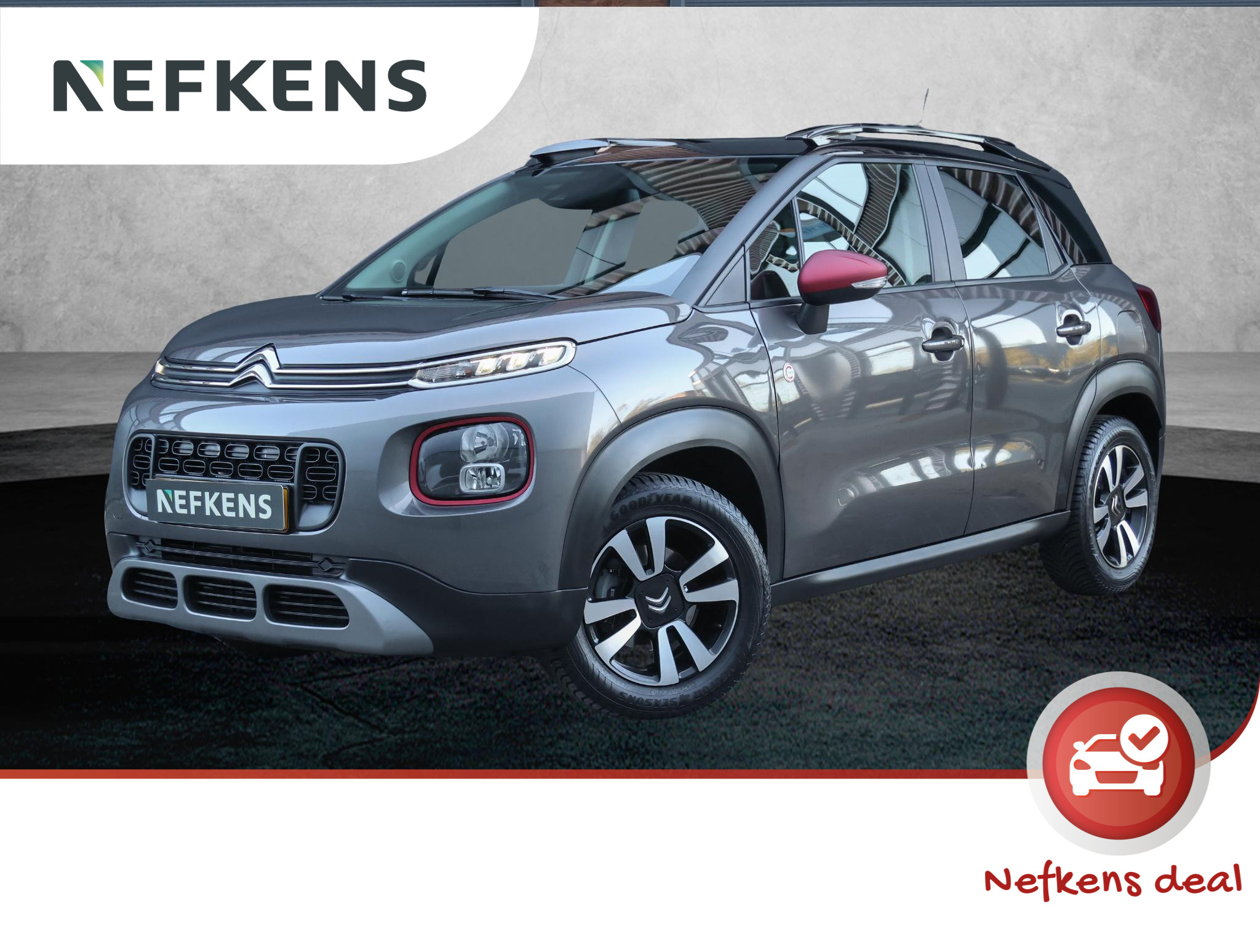 Citroën C3 Aircross 110pk P.T. C-Series 1ste eigenaar | Parkeersensoren | Climate control | Navigatie | Carplay & Android auto | Privacy glas | Isofix