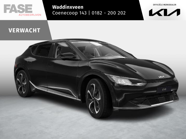 Kia EV6 Edition Advanced 77.4 kWh | Leder | Clima | Adapt. Cruise | Navi | Matrix LED | Elek. stoelen + geheugen | Keyless | 20''