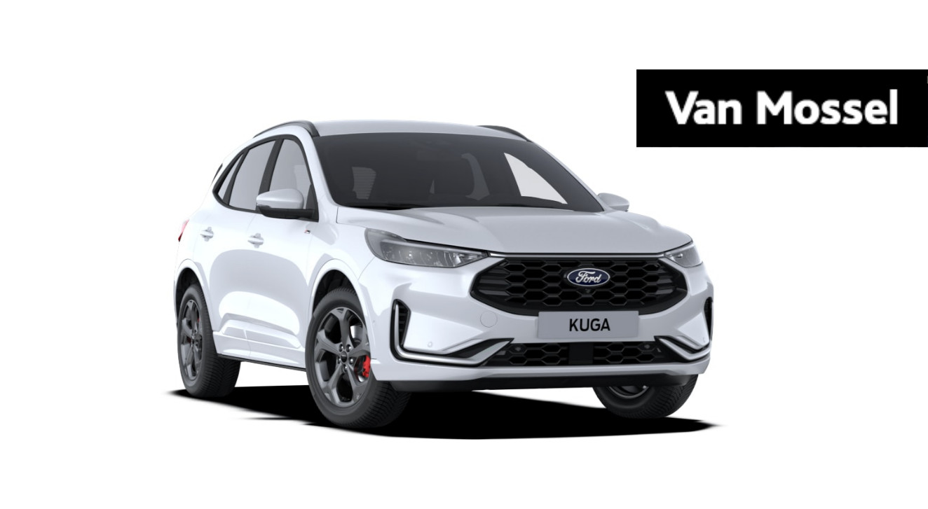 Ford Kuga 2.5 PHEV ST-Line X | 2100KG TREKGEWICHT | €2000,- FORD VOORDEEL | 243 PK!  | FROZEN WHITE | NIEUW MODEL |