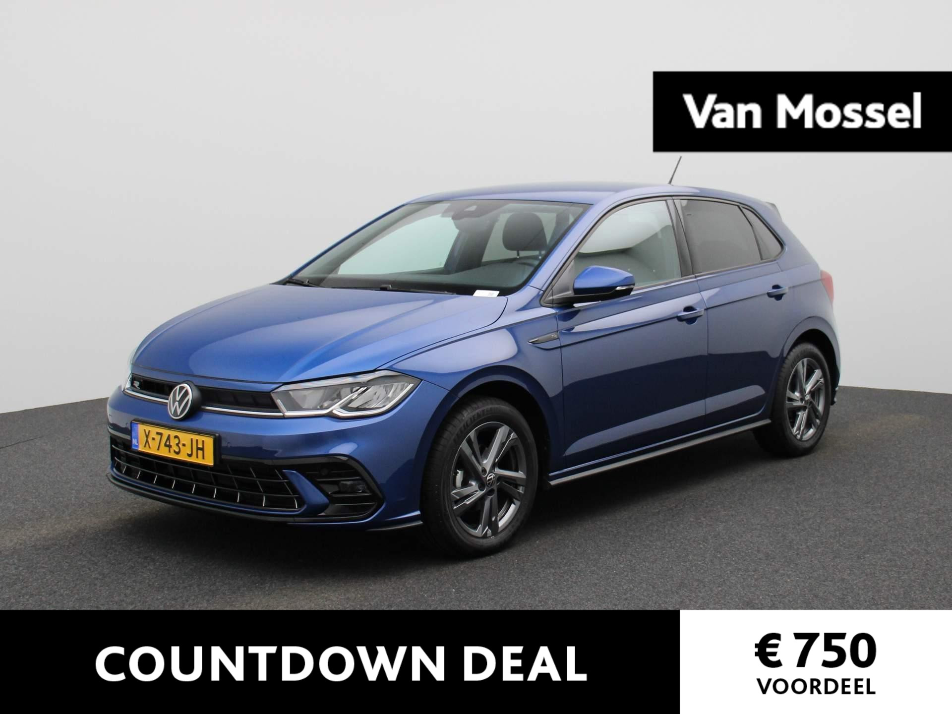 Volkswagen Polo 1.0 TSI R-Line 95 PK DSG | Automaat | Apple Carplay | Parkeersensoren | Adaptive Cruise Control | DAB Radio | Digital Cockpit | Sfeerverlichting | Getinte Ruiten |