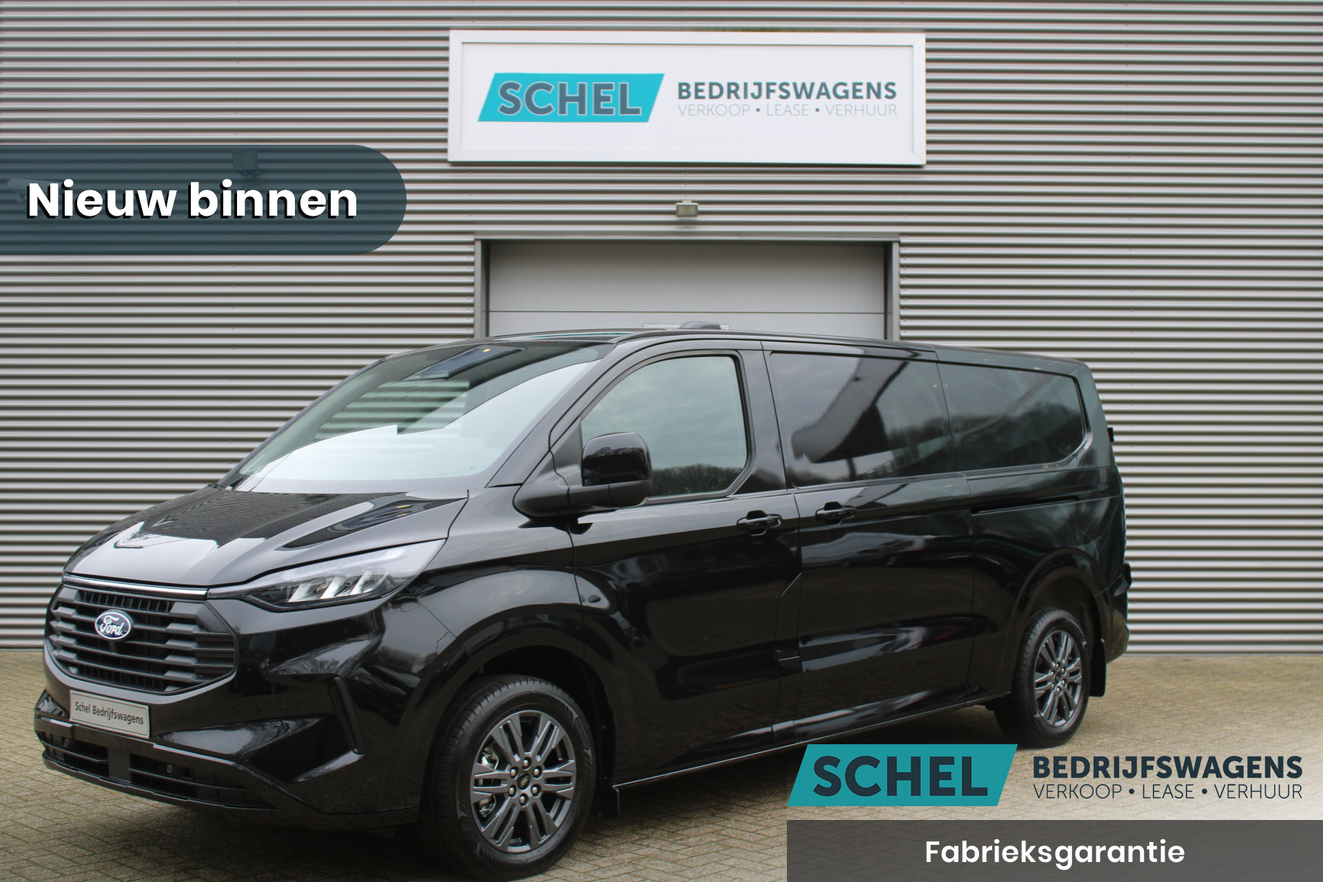 Ford Transit Custom 320 2.0 TDCI L2H1 Limited 170pk - 2x Schuifdeur - Adaptive Cruise - Verwarmd stuur - Blind spot - Navigatie - Camera - Draadloos laden - Rijklaar