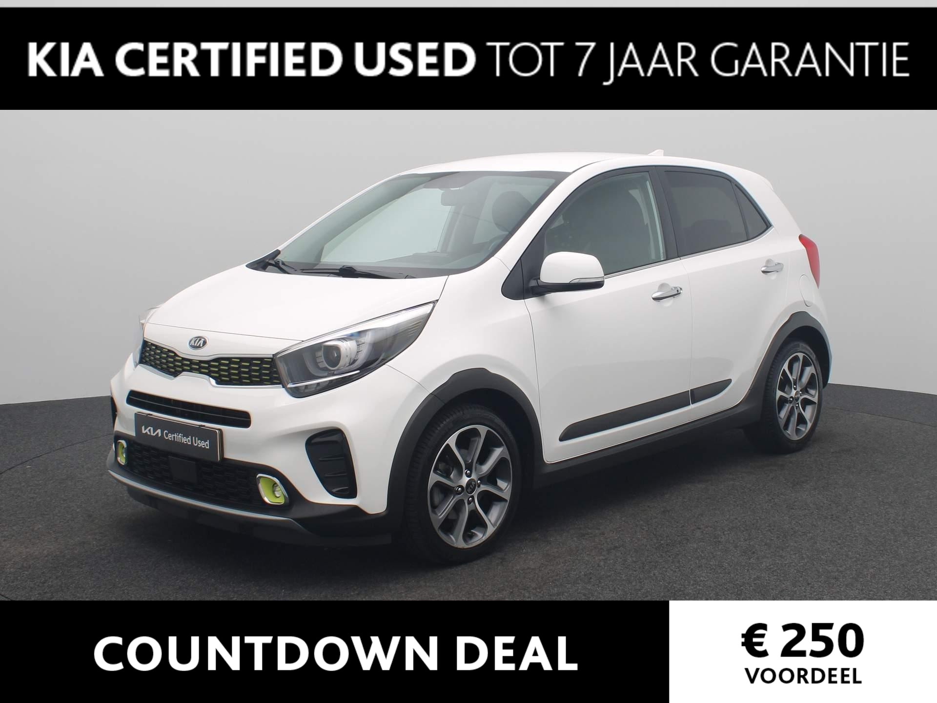 Kia Picanto 1.0 T-GDI X-Line | Leder | Stoelverwarming | Camera | Navi | Clima | Cruise | LM Velgen