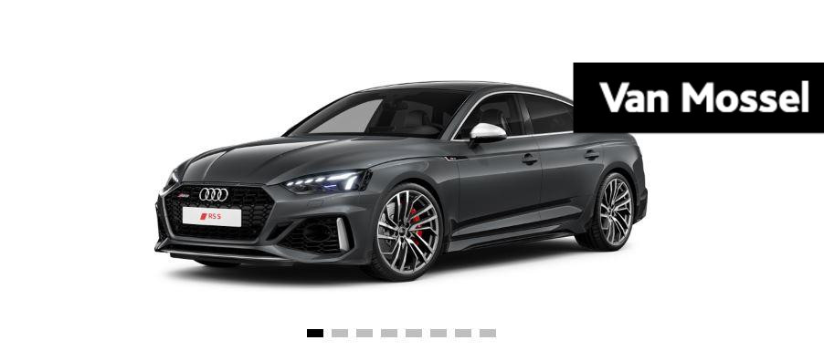 Audi RS5 A5 Sportback 2.9 TFSI quattro 450 PK | RS-sportuitlaatsysteem | RS-dynamiekpakket | RS-sportonderstel plus DRC | 360 Camera | Panoramadak | Adaptive Cruise Control | Stoelverwarming | Virtual Cockpit | Laser LED Matrix | Lichtmetalen velgen | Privacy glass |