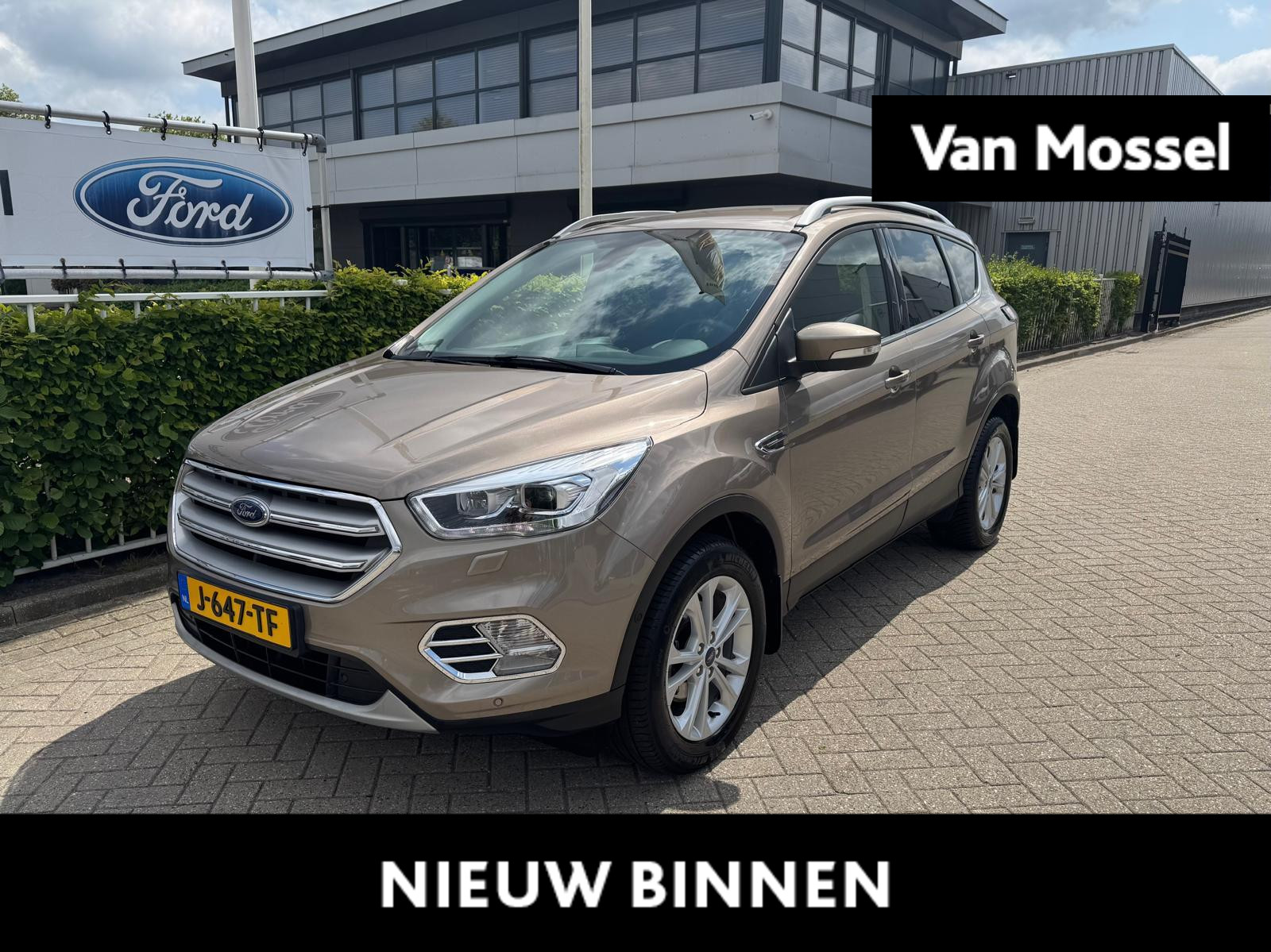 Ford Kuga 1.5 EcoBoost Titanium | 150pk | Trekhaak (Max 2000KG!) | Verwarmbare Voorstoelen/Stuur/Voorruit | Navigatie | PDC Camera | Cruise Ctrl | Elek. Achterklep |